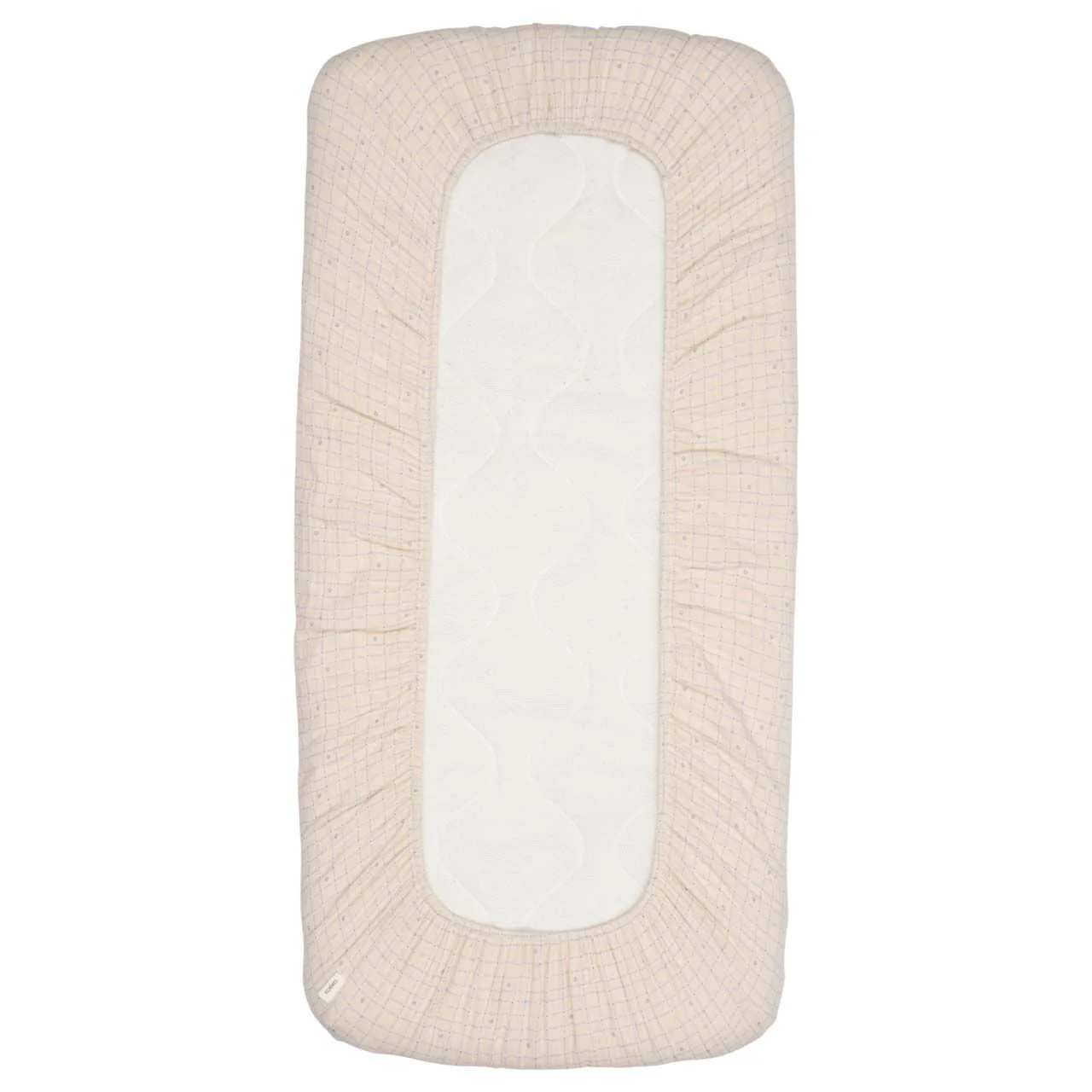 Koeka Hoeslaken Wieg Lind 40x80 | Warm White - Image 2