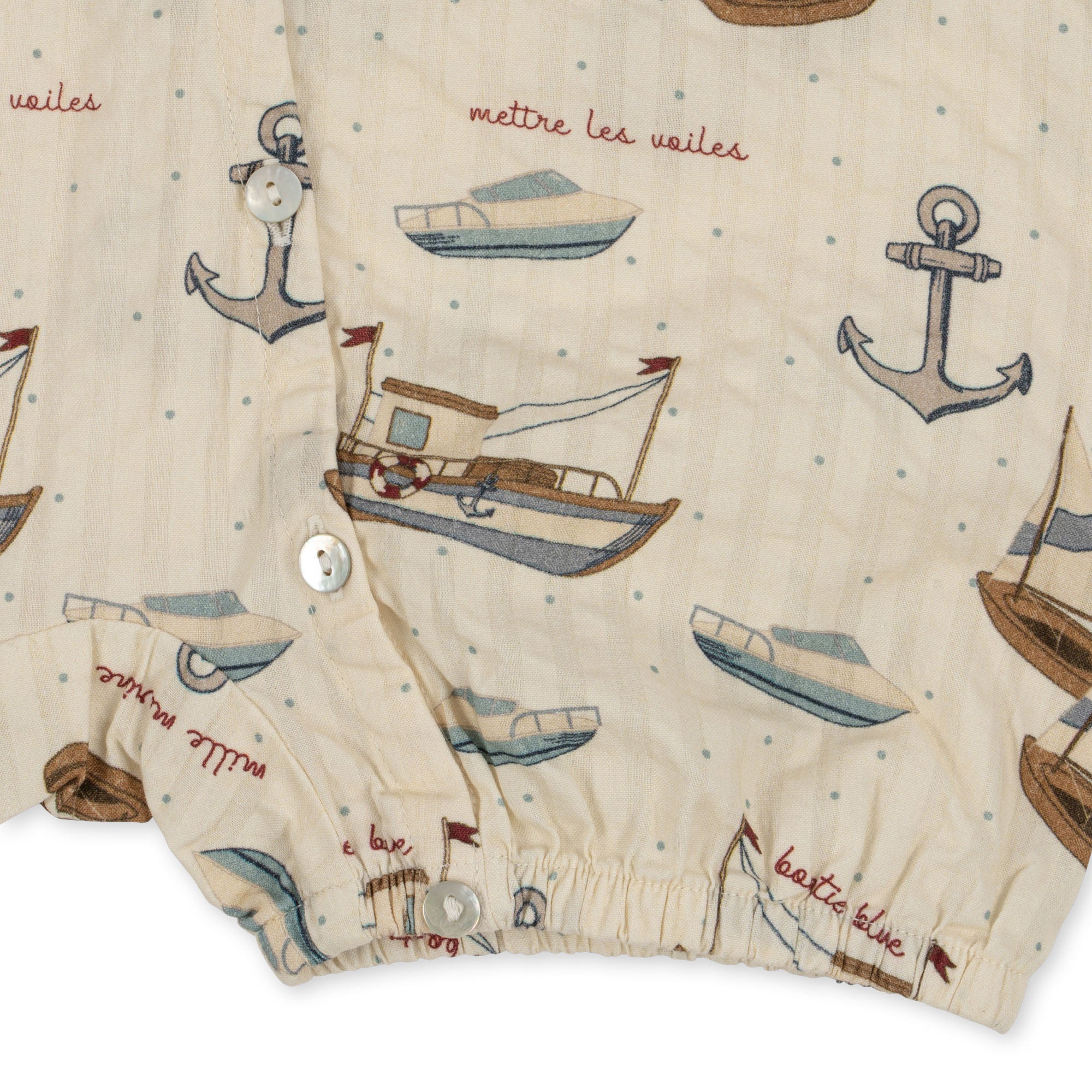 * Konges Sløjd Ace Romper Gots | Sail Away - Image 2
