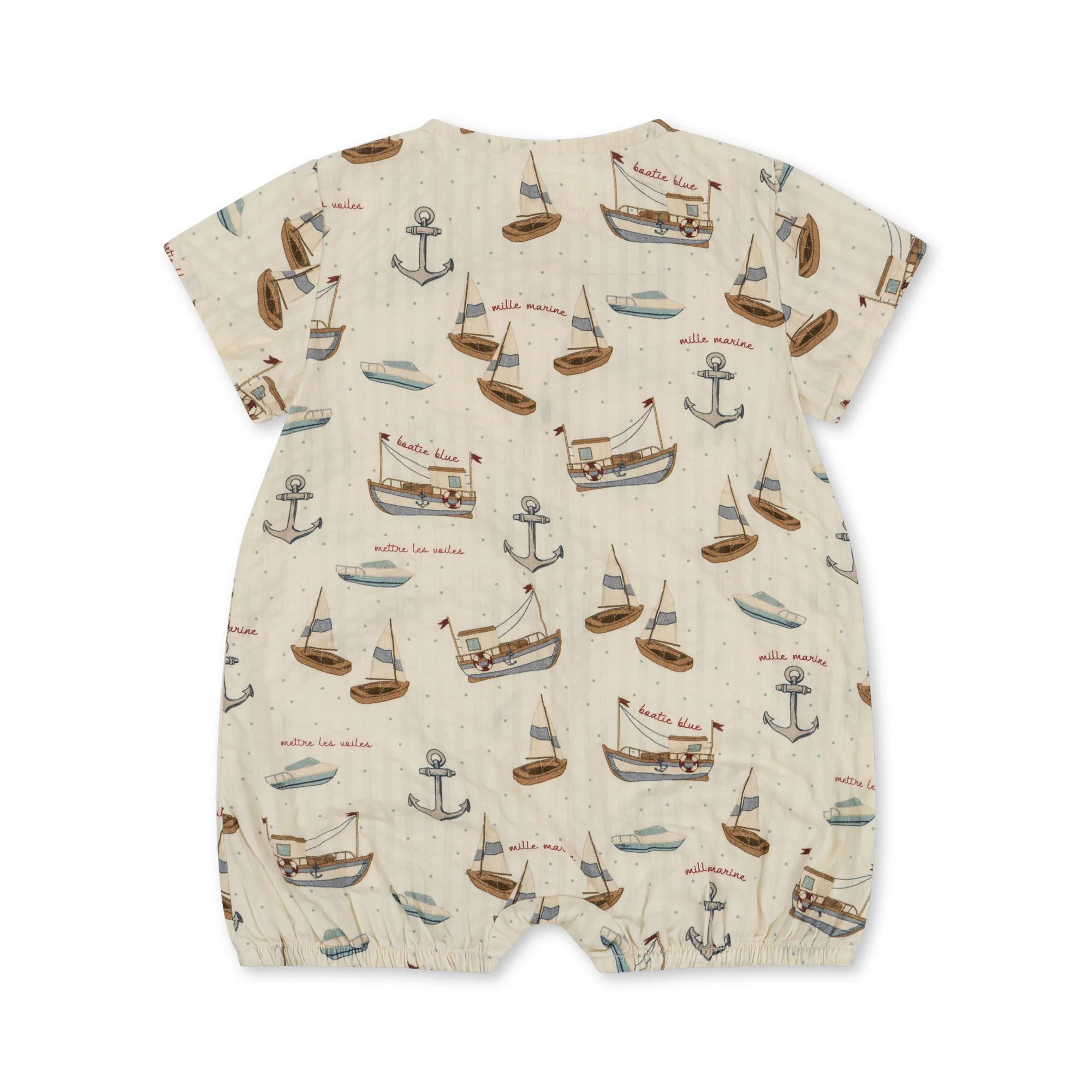 * Konges Sløjd Ace Romper Gots | Sail Away - Image 4