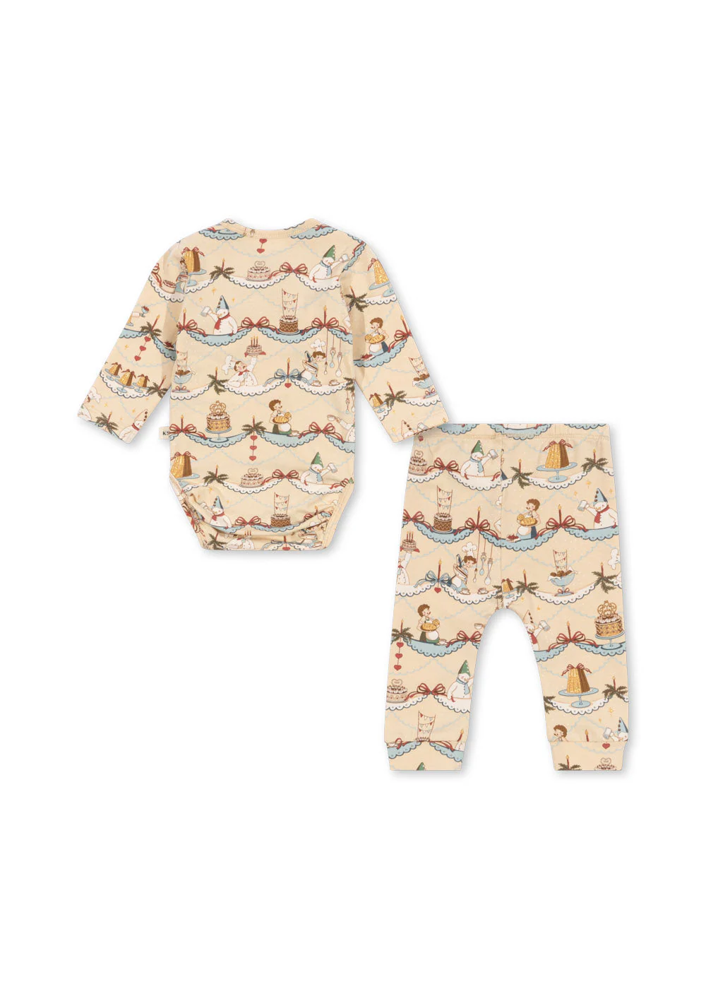 * Konges Sløjd Basic Newborn Set Gots | Sugar Pie - Image 5
