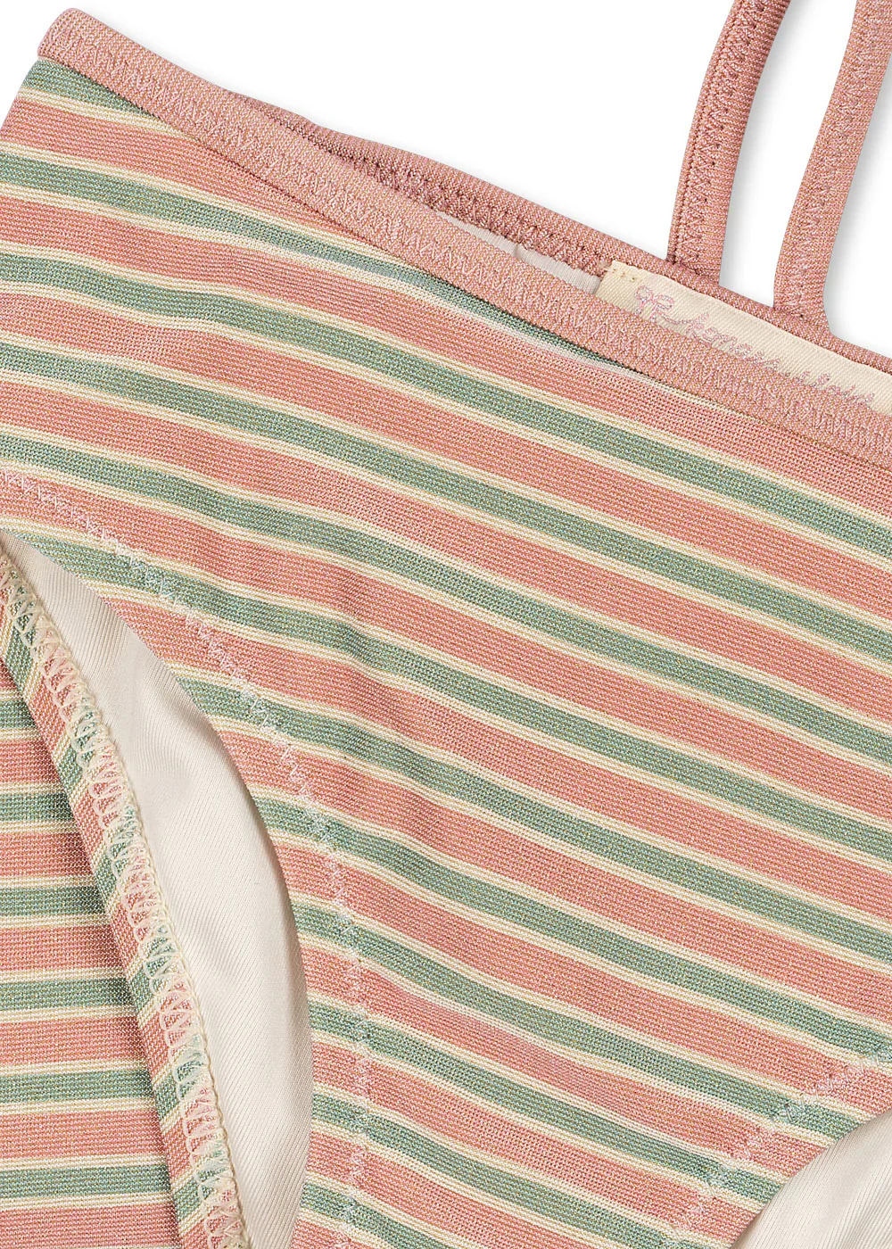 Konges Sløjd Bikini Bowwow | Blush Stripe - Image 4