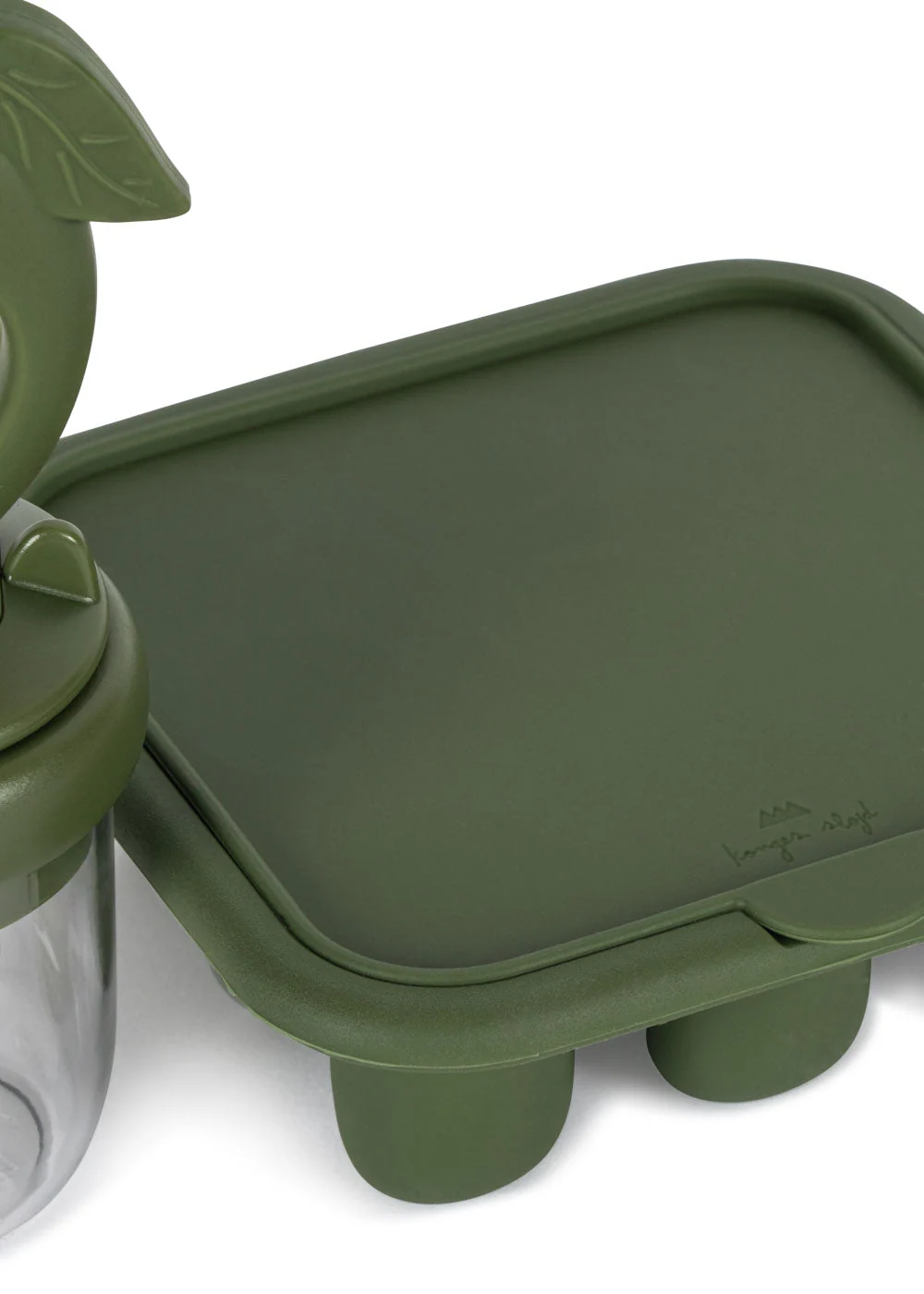 * Konges Sløjd Fruit Feeding Set | Olivine - Image 3