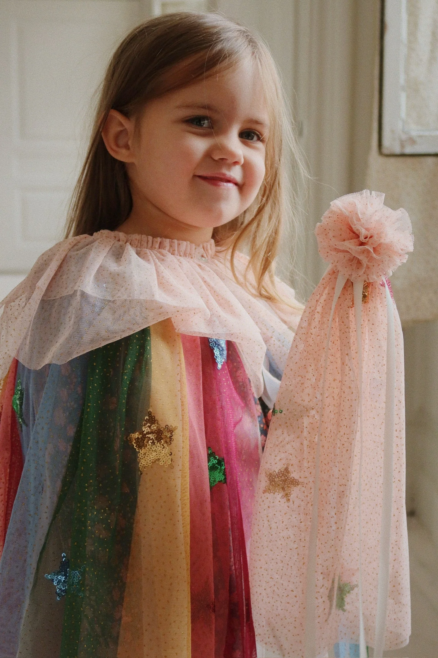 * Konges Sløjd Glitter Rainbow Verkleedkleding | Evening Sand - Image 2