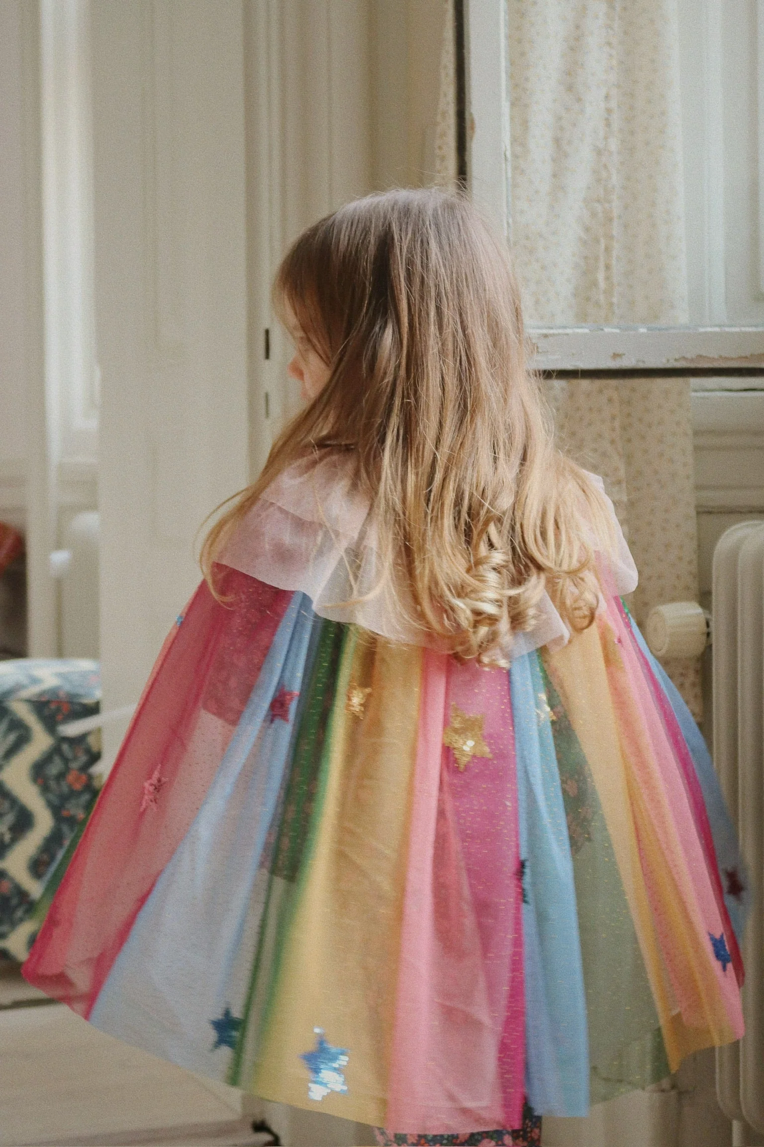 * Konges Sløjd Glitter Rainbow Verkleedkleding | Evening Sand - Image 4