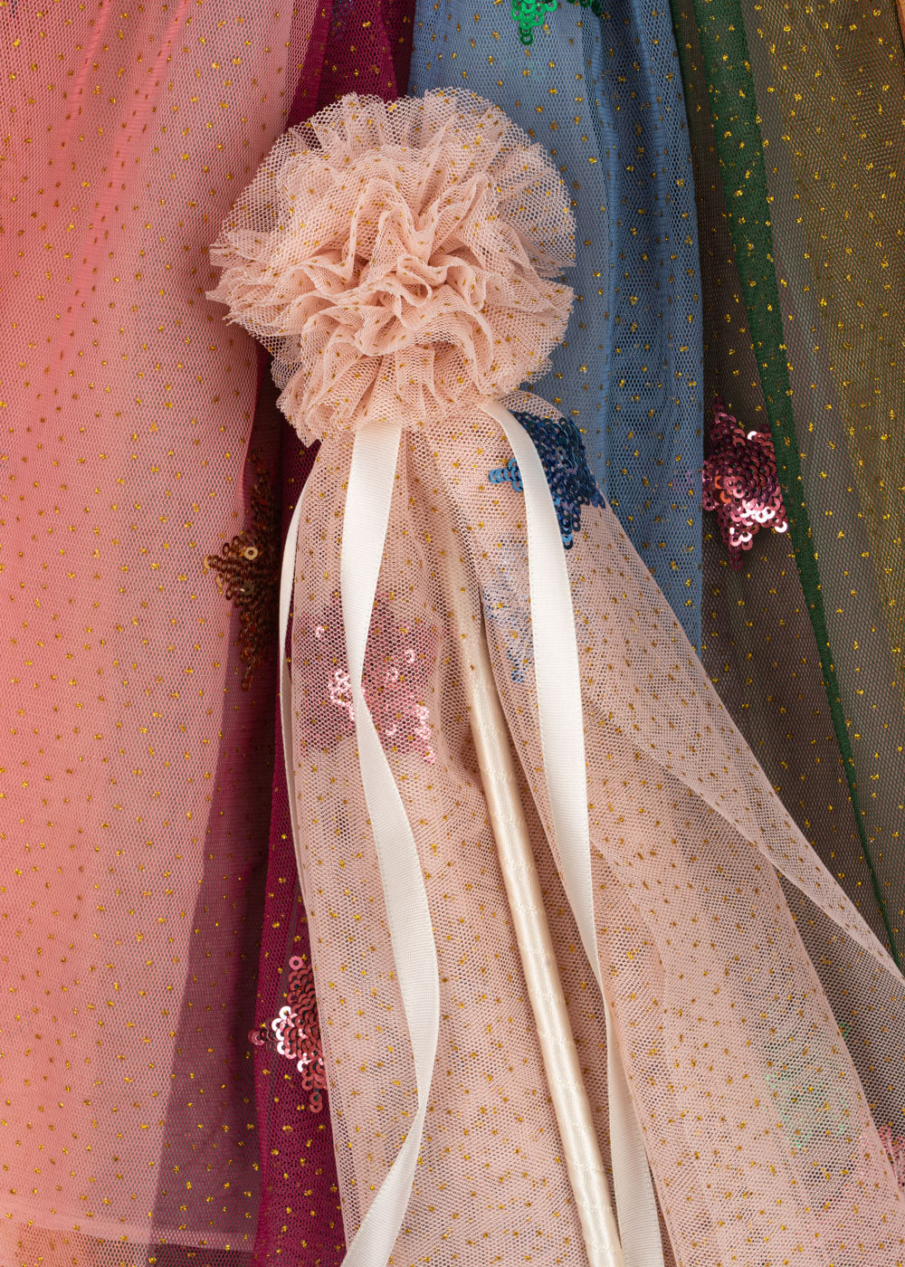 * Konges Sløjd Glitter Rainbow Verkleedkleding | Evening Sand - Image 7