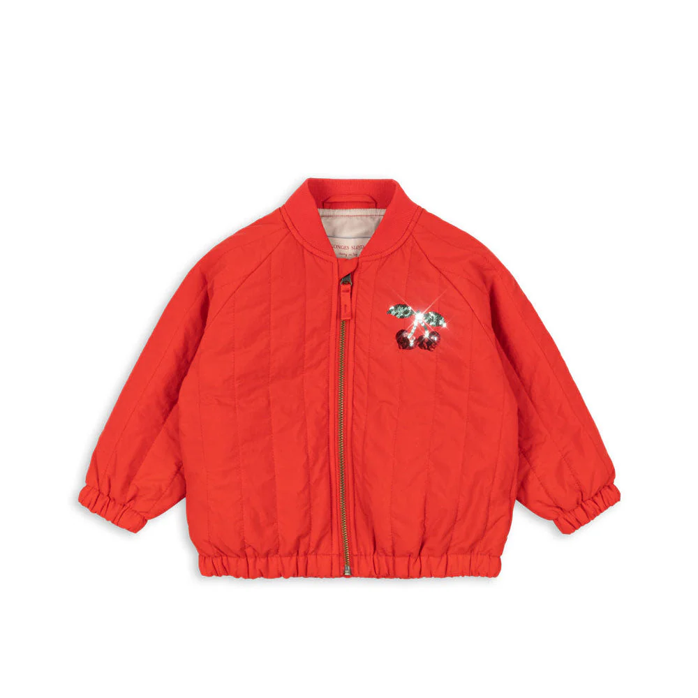 Konges Sløjd Juno Bomber Jas | Fiery Red - Image 5