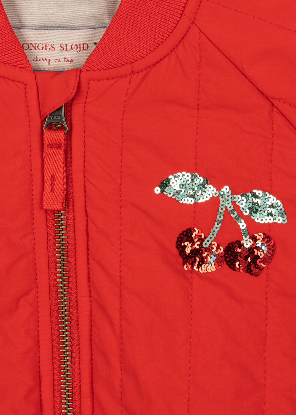 Konges Sløjd Juno Bomber Jas | Fiery Red - Image 7