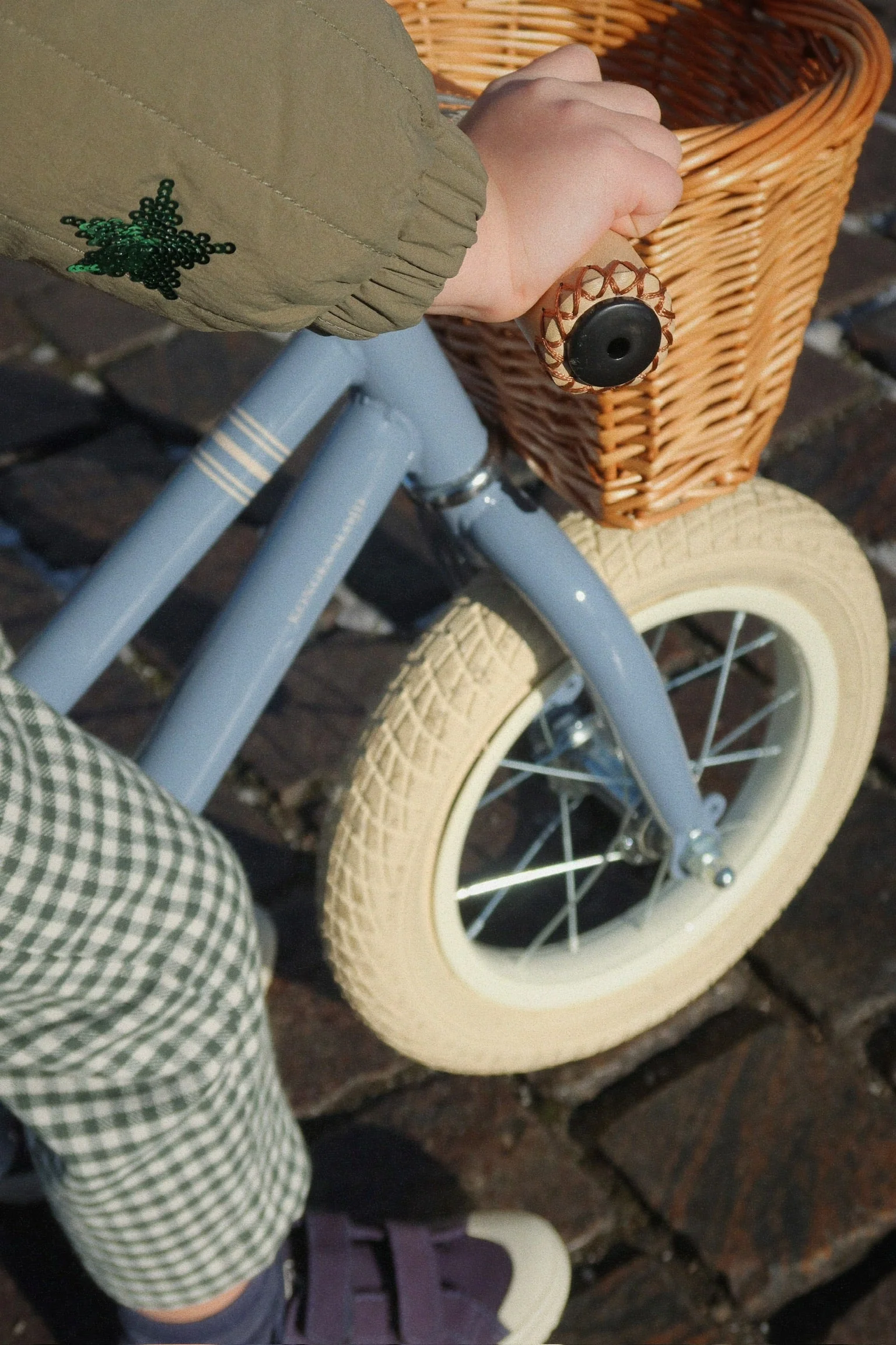 * Konges Sløjd Loopfiets | Blue Stripe - Image 2