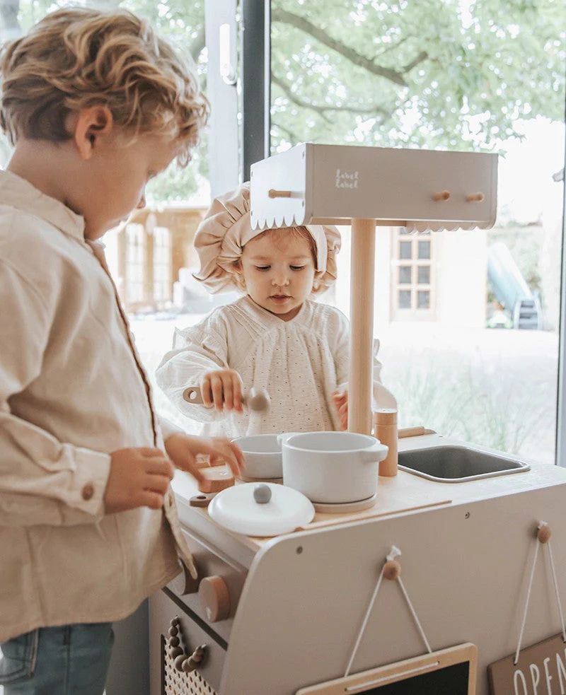 Label Label Houten Bistrokeuken Met Accessoires | Nougat - Image 2