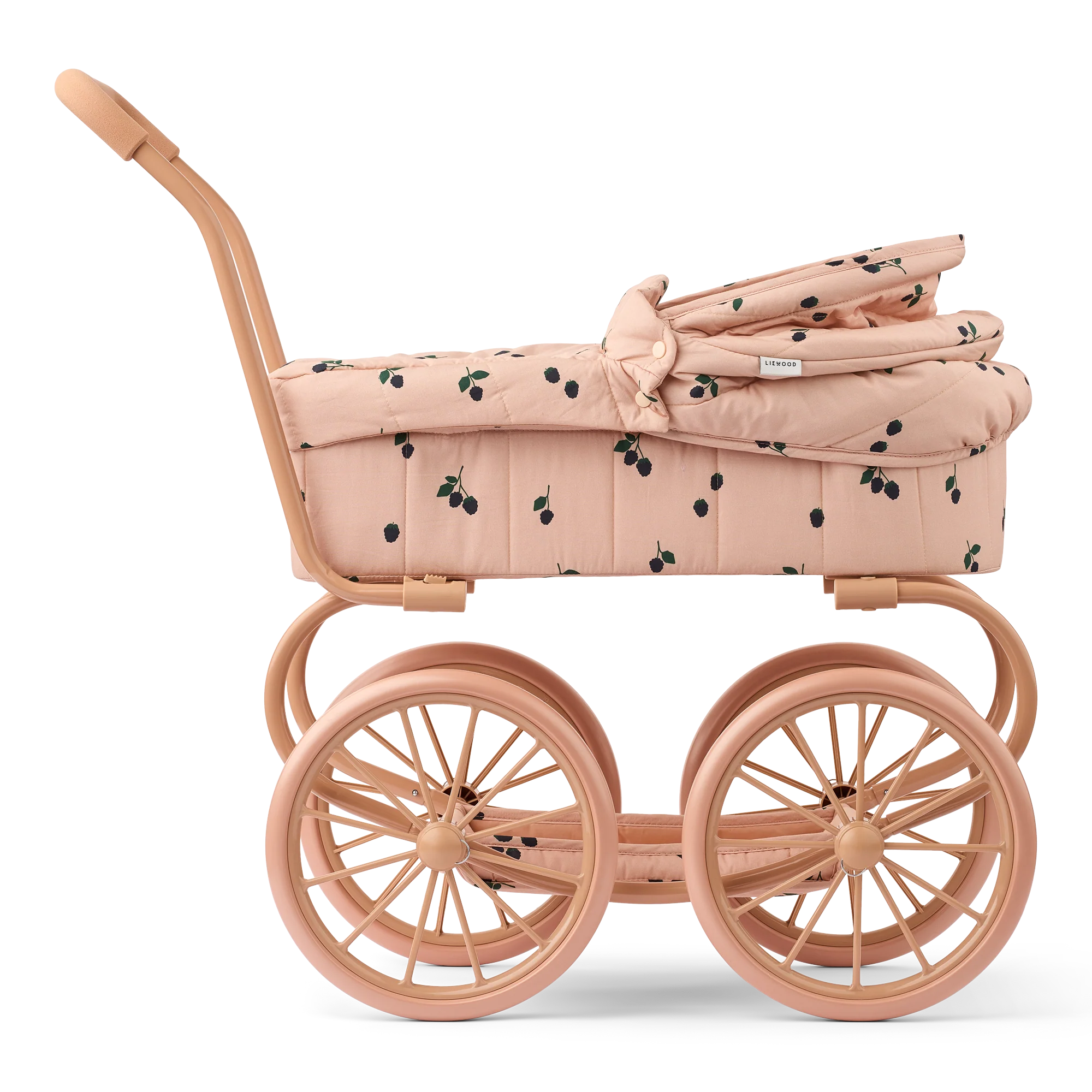Liewood Adaline Poppen Kinderwagen | Berry / Pale Tuscany - Image 3