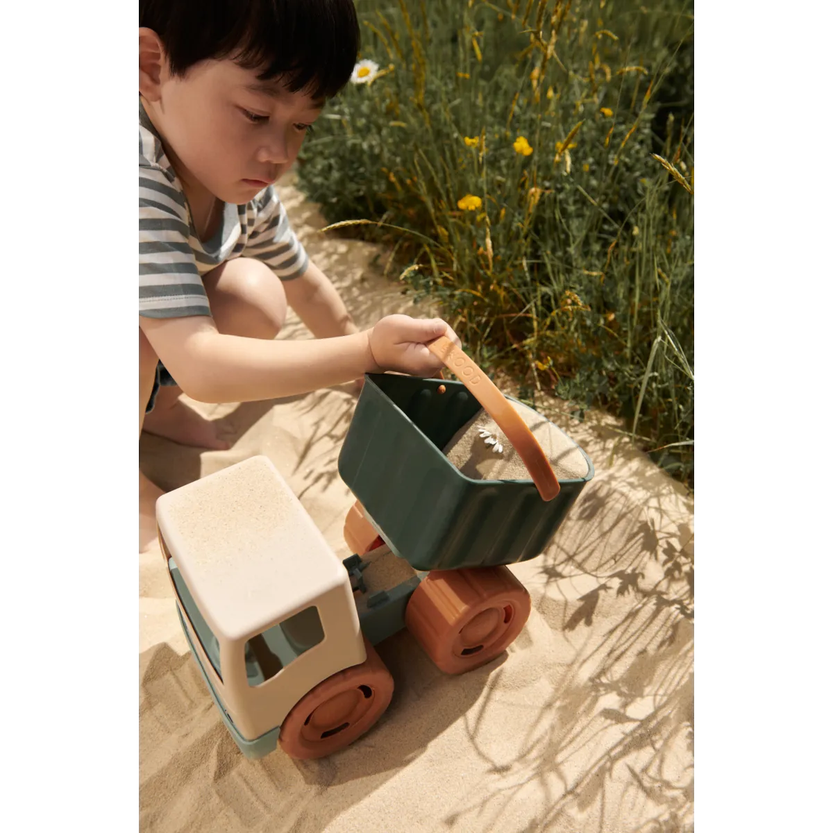 Liewood Beck Sand Truck | Peppermint Multi Mix - Image 4