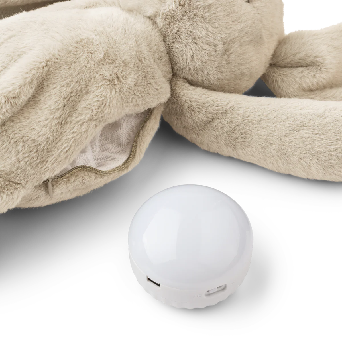 * Liewood Hattie Knuffel Rabbit Humming Teddy | Mist - Image 3