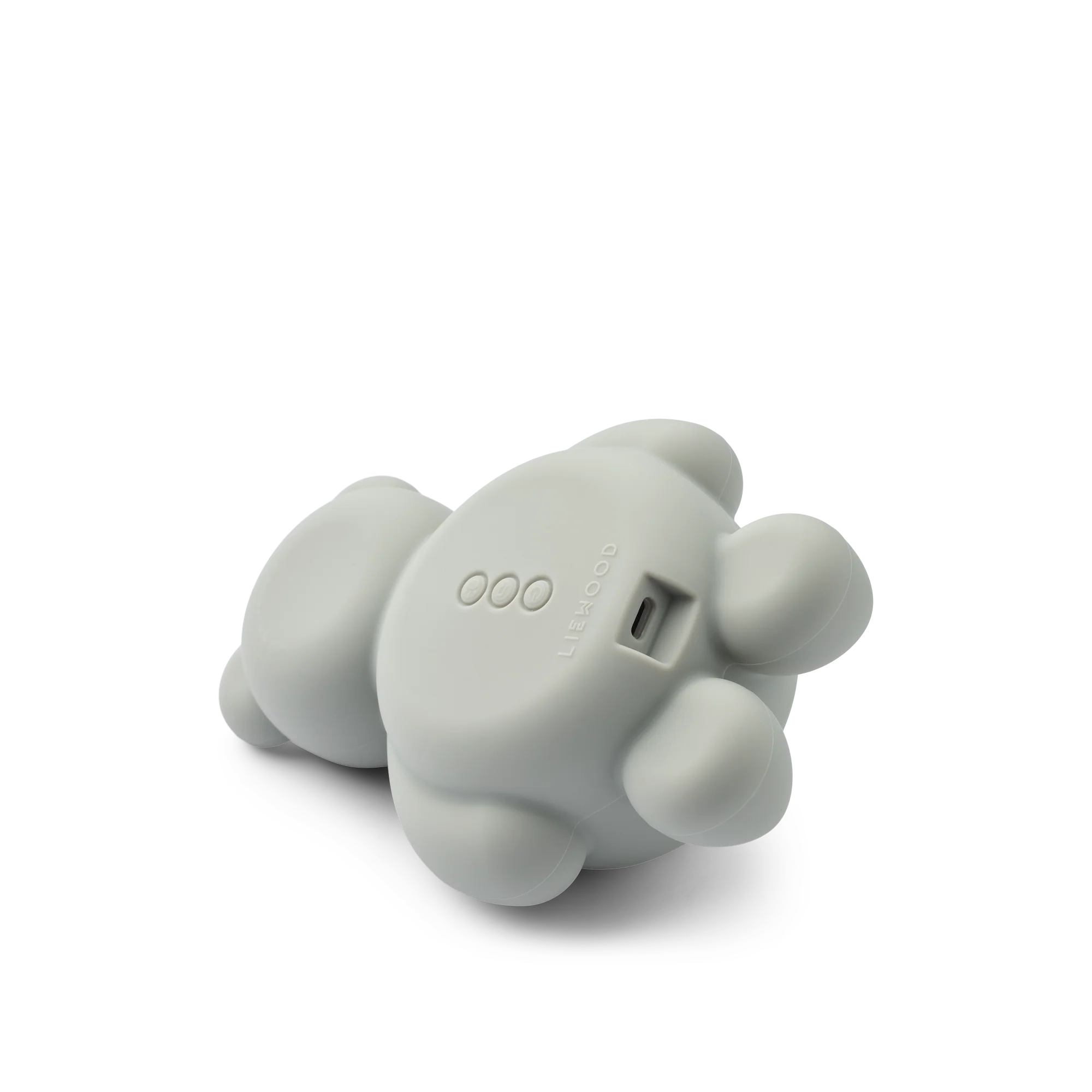 Liewood Manuel Bear Sound And Projector Lamp | Dove Blue - Image 3