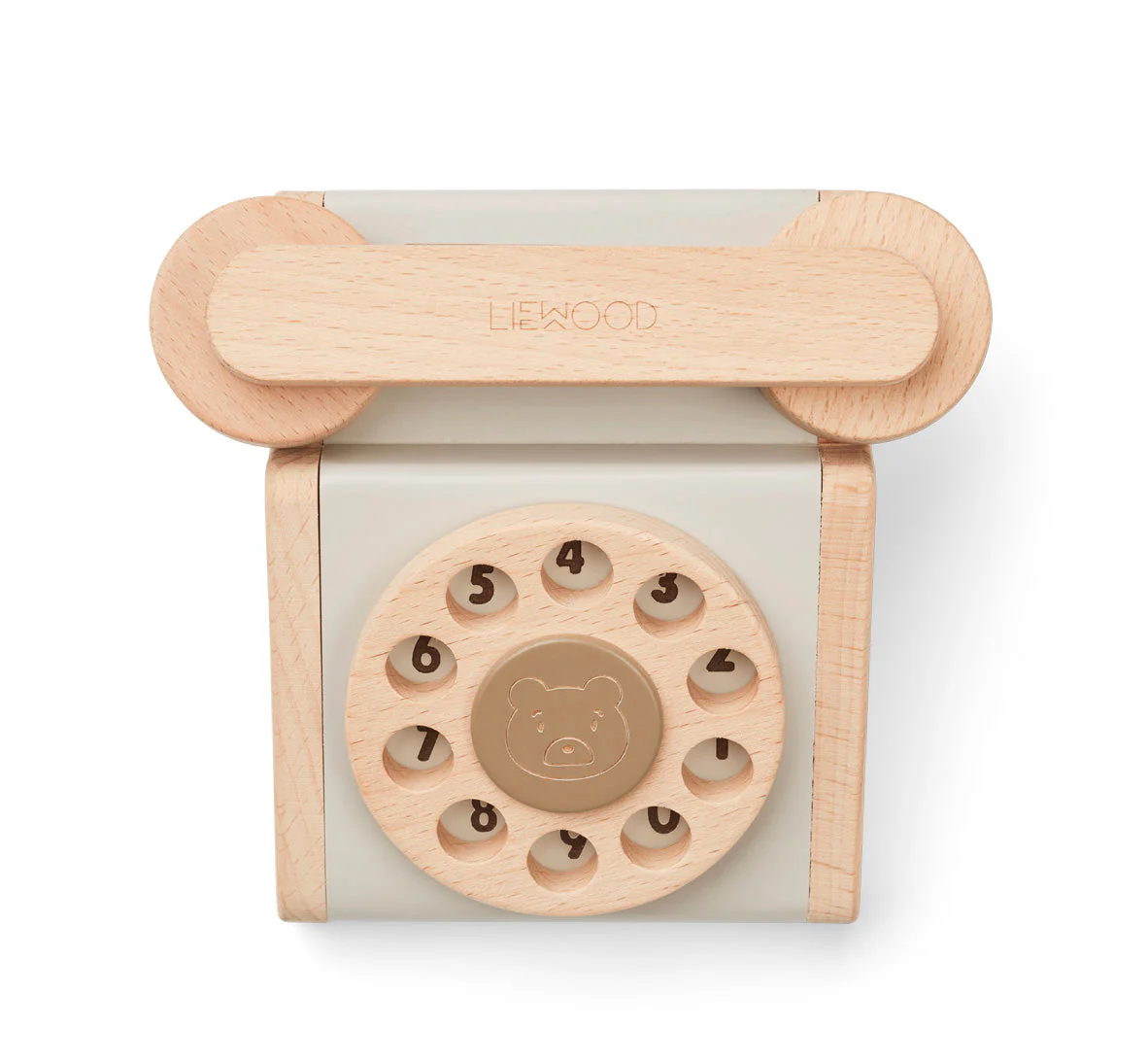 * Liewood Selma Classic Phone | Oat/ Sandy Mix - Image 2