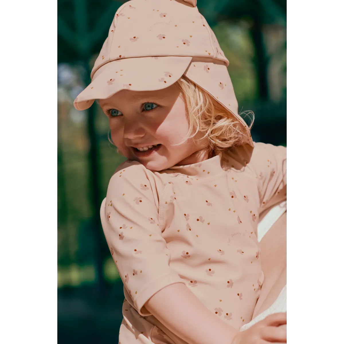 Liewood Thor Baby Swim UV Jumpsuit | Mini Butterfly / Apple Blossom - Image 2