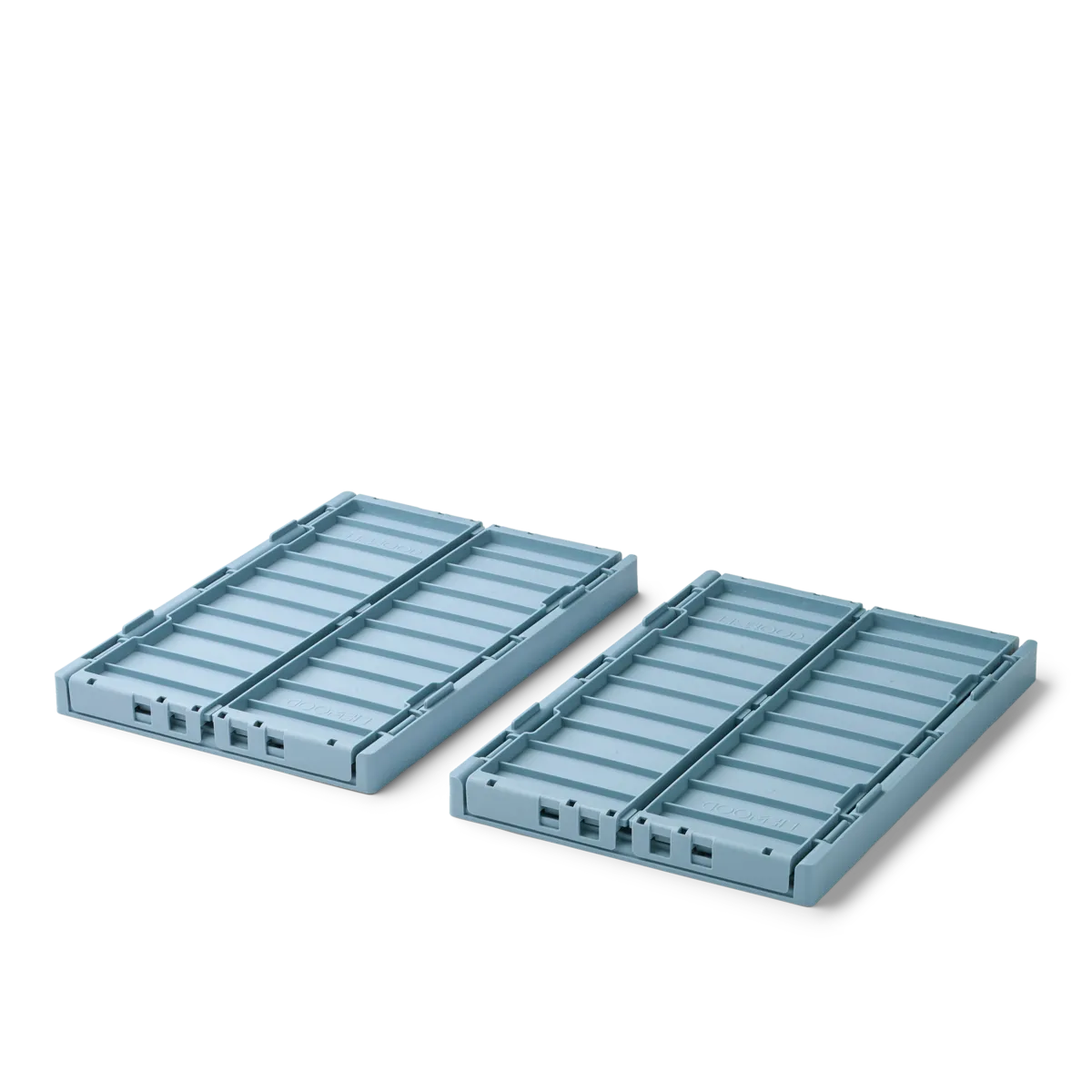 Liewood Weston Storage Box M 2-Pack | Beach Blue - Image 2