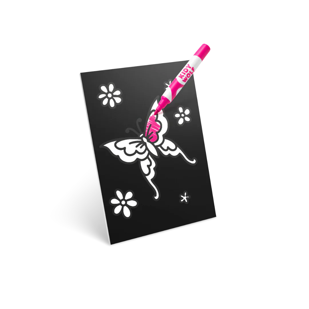 Kidywolf Kidyneon Light-Up Wall Art Craft Kit | Once Upon A Time - Image 4