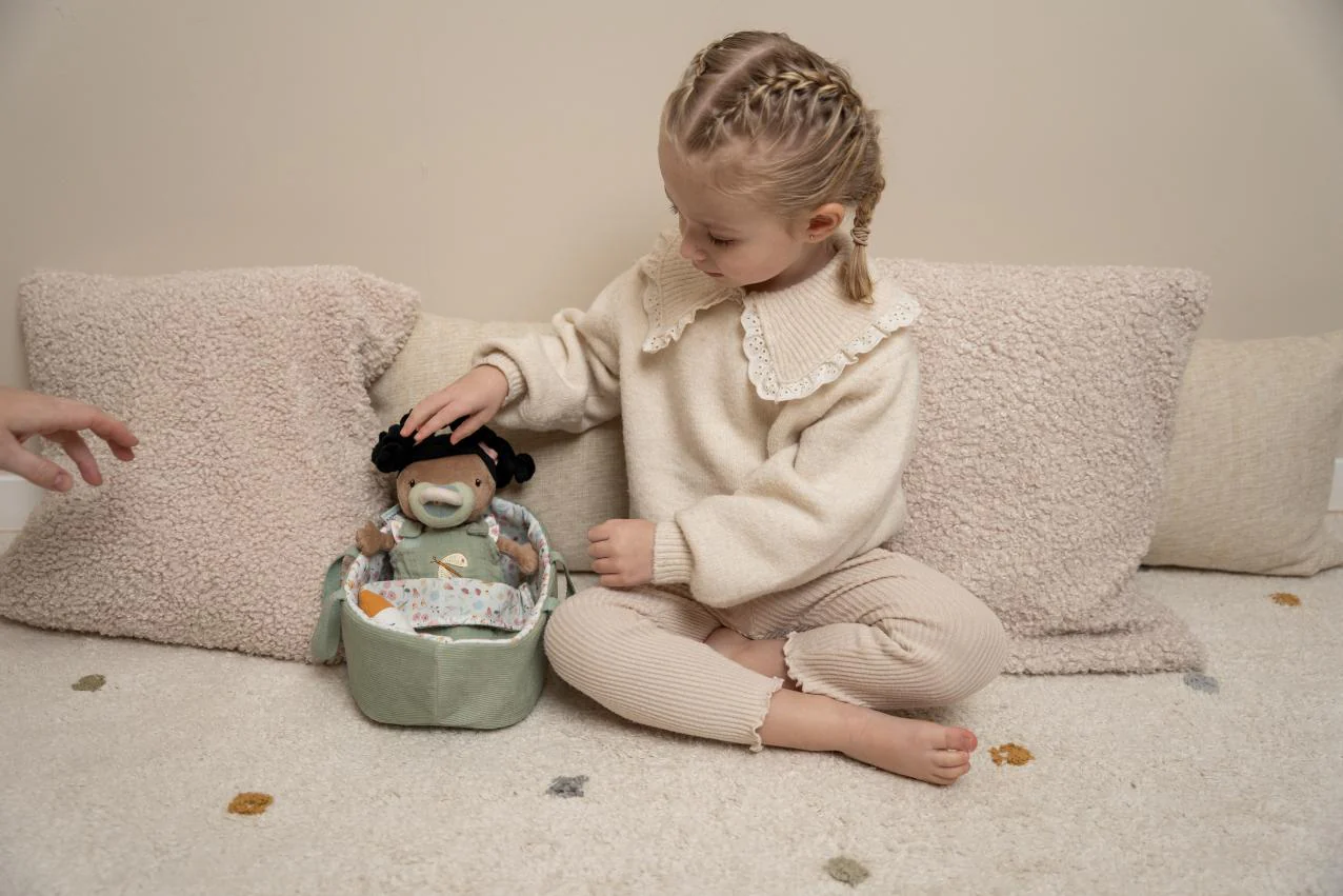 * Little Dutch Babypop Met Accessoires Evi | Flowers & Butterflies - Image 10