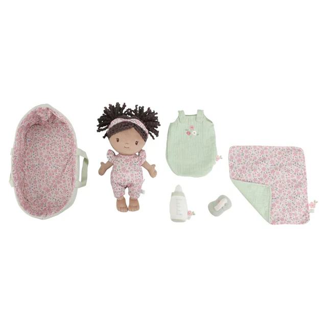 Little Dutch Babypop Met Mandje Evi - Image 3