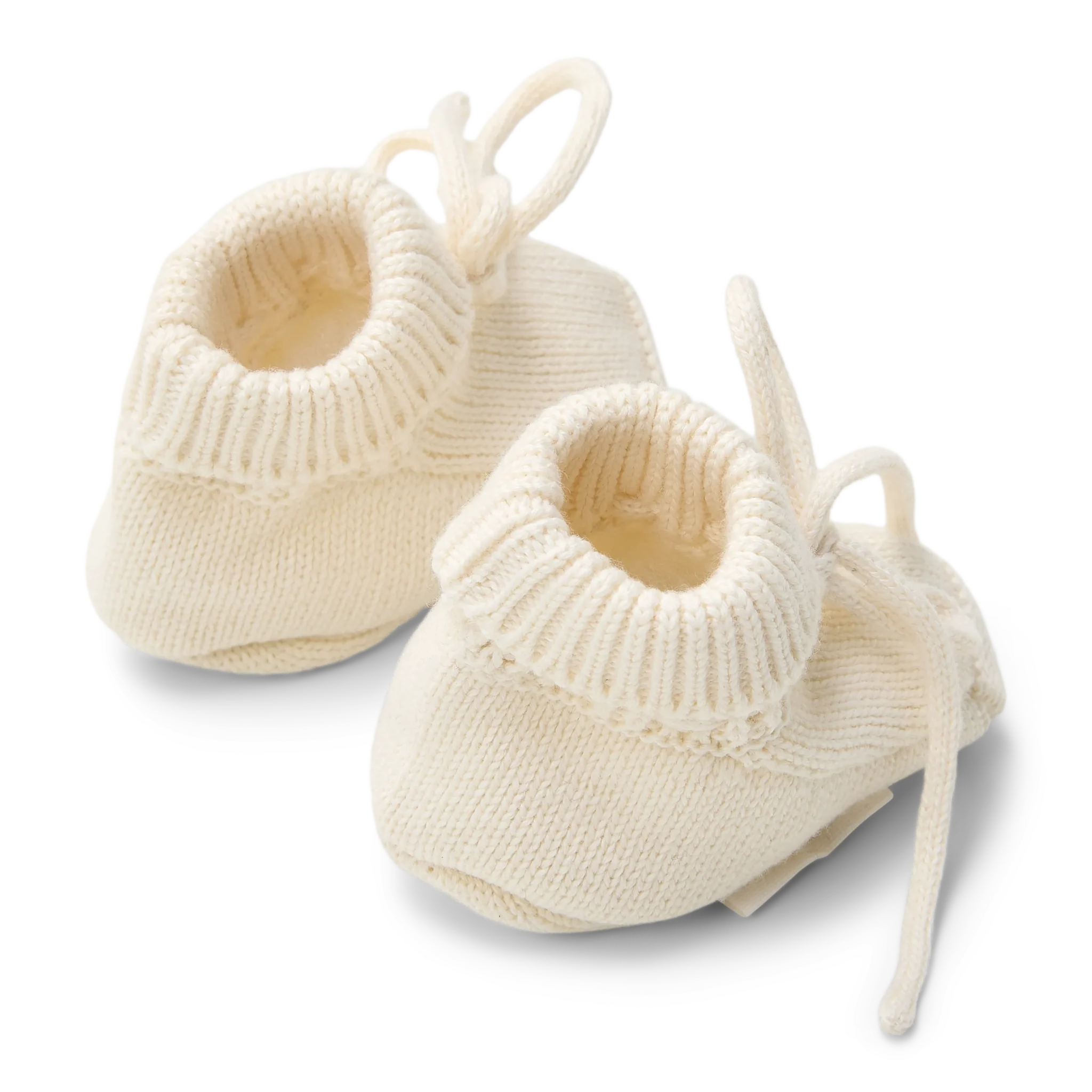 Little Dutch Gebreide Slofjes | Wit - Image 2
