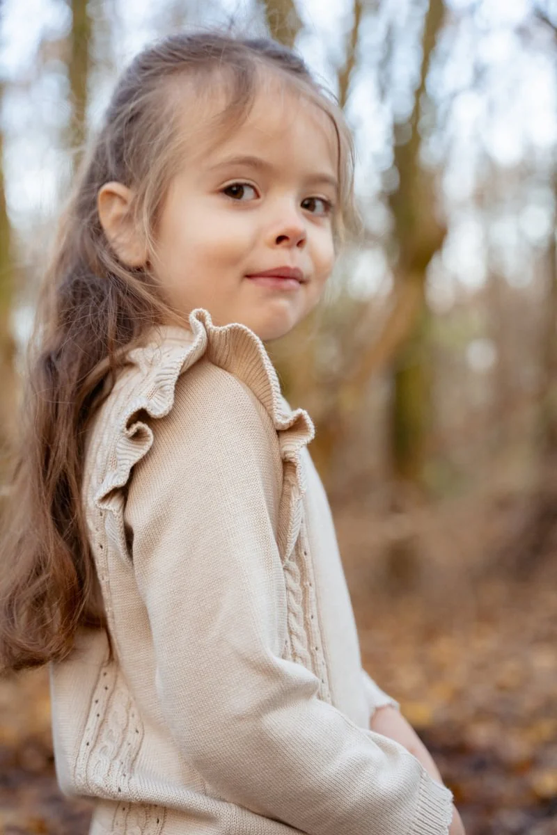 * Little Dutch Gebreide Trui | Zand - Image 4