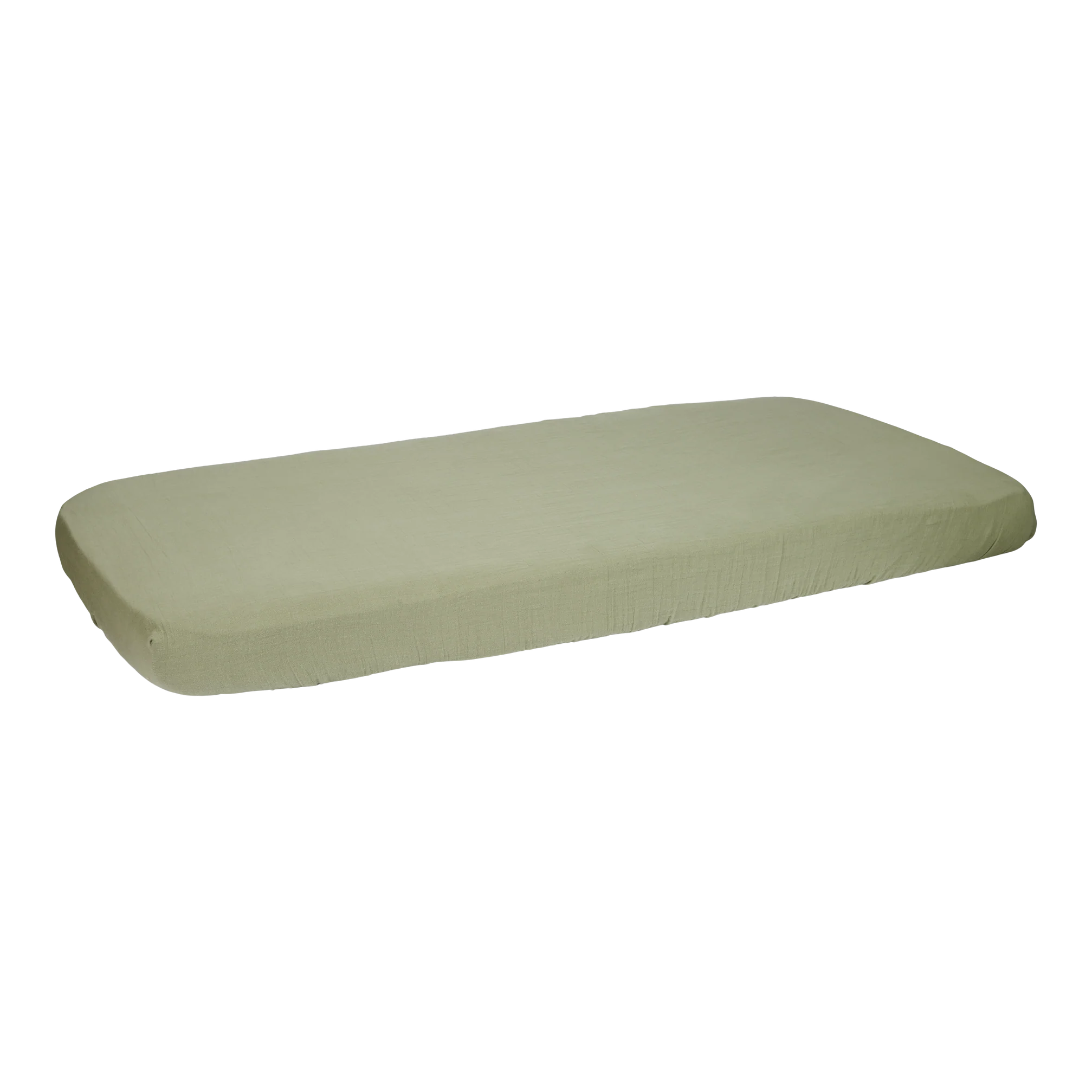 * Little Dutch Hoeslaken 40x80cm Wieg | Olive