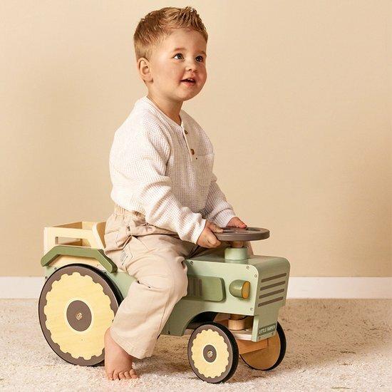 Little Dutch Houten 4-wieler Tractor | Little Farm - Image 4