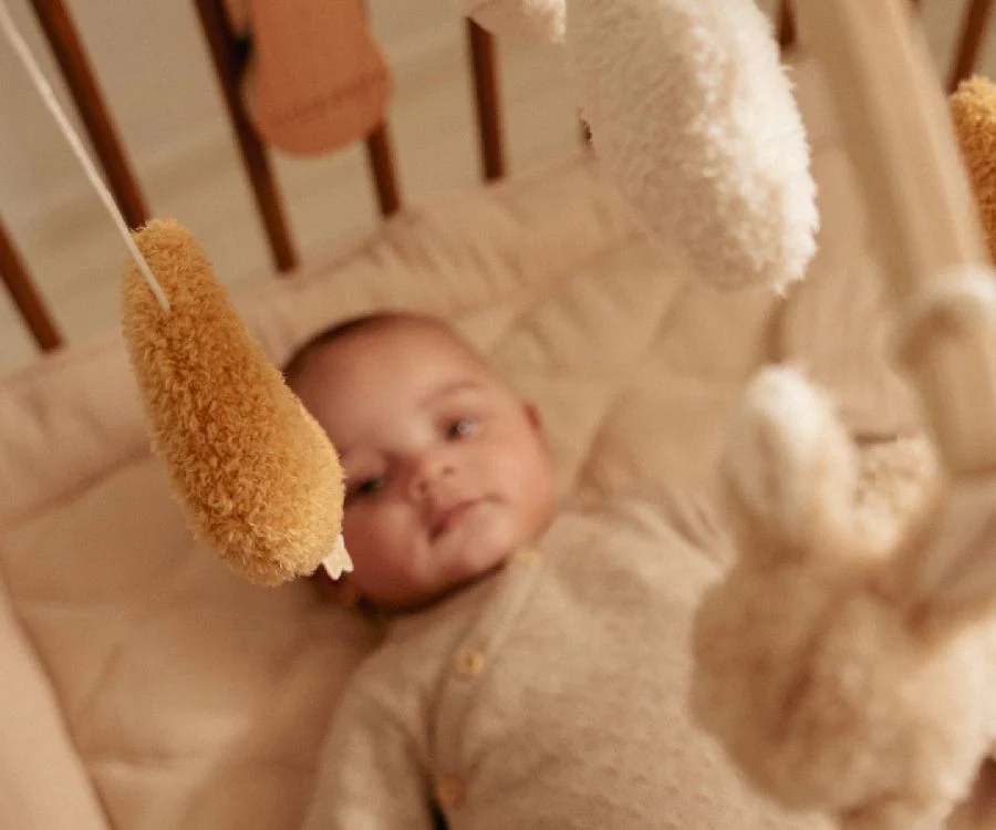 Little Dutch Houten muziekmobiel Newborn Naturals FSC - Image 7