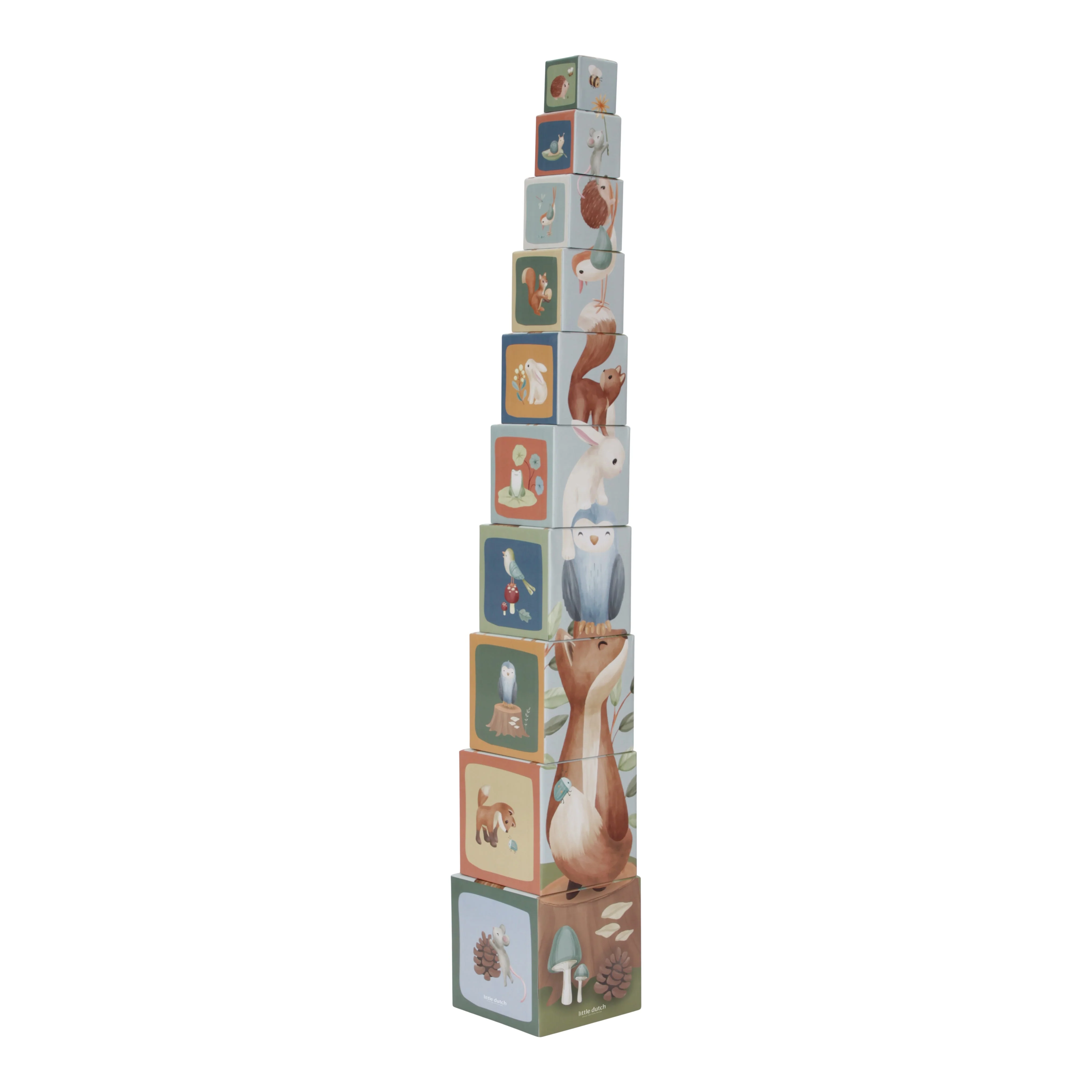 Little Dutch Kartonnen Stapeltoren Forest Friends Fsc - Image 3
