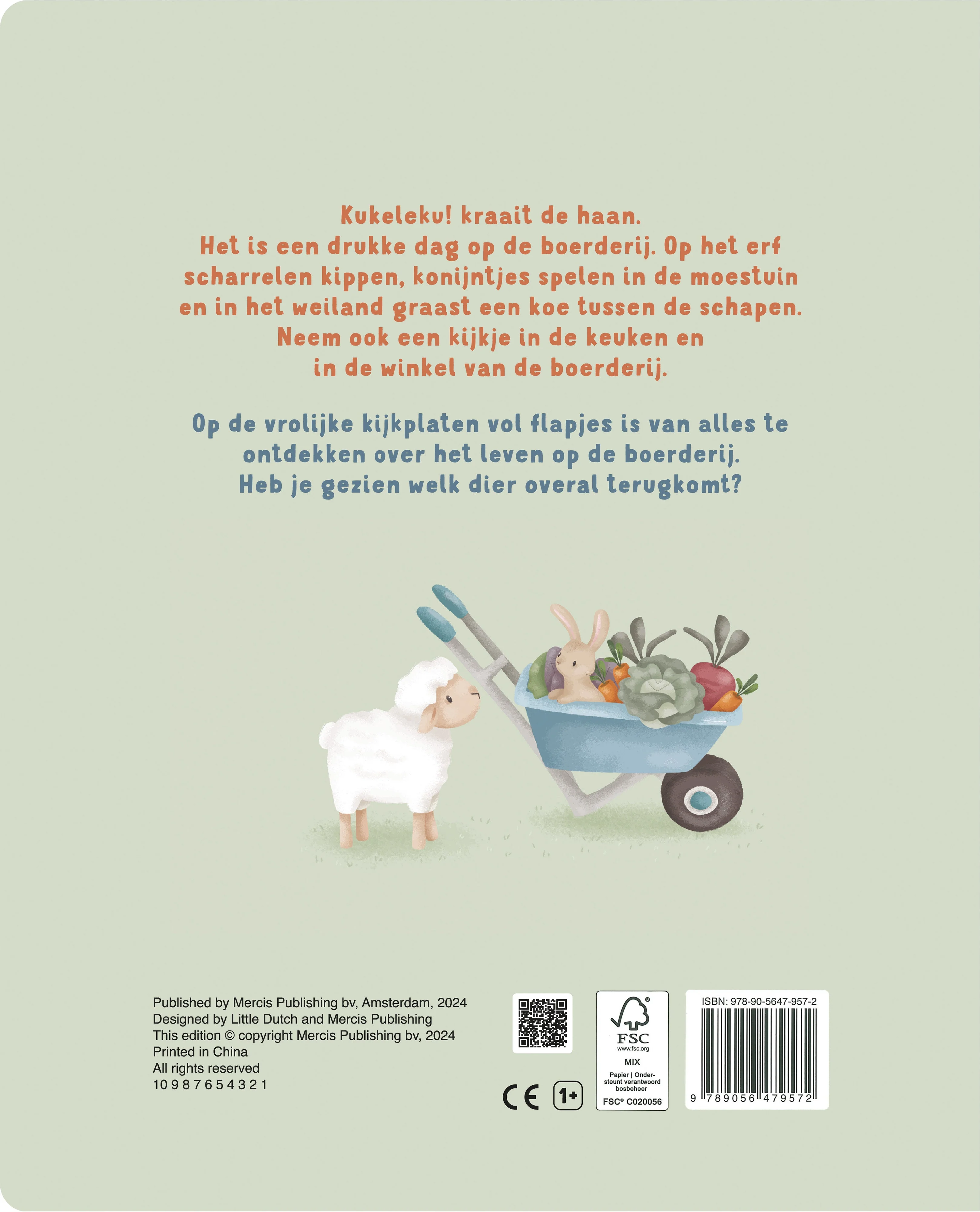 Little Dutch Mijn Flapjesboek | Boerderij - Image 2