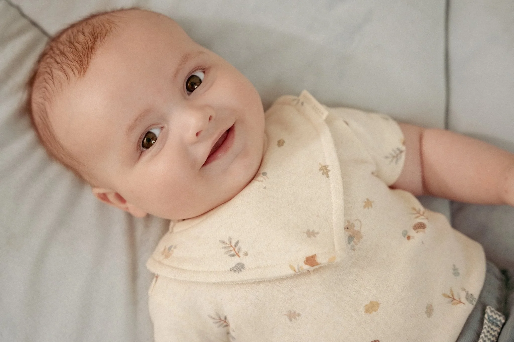 Little Dutch Romper Korte Mouw | Forest Nature - Image 3