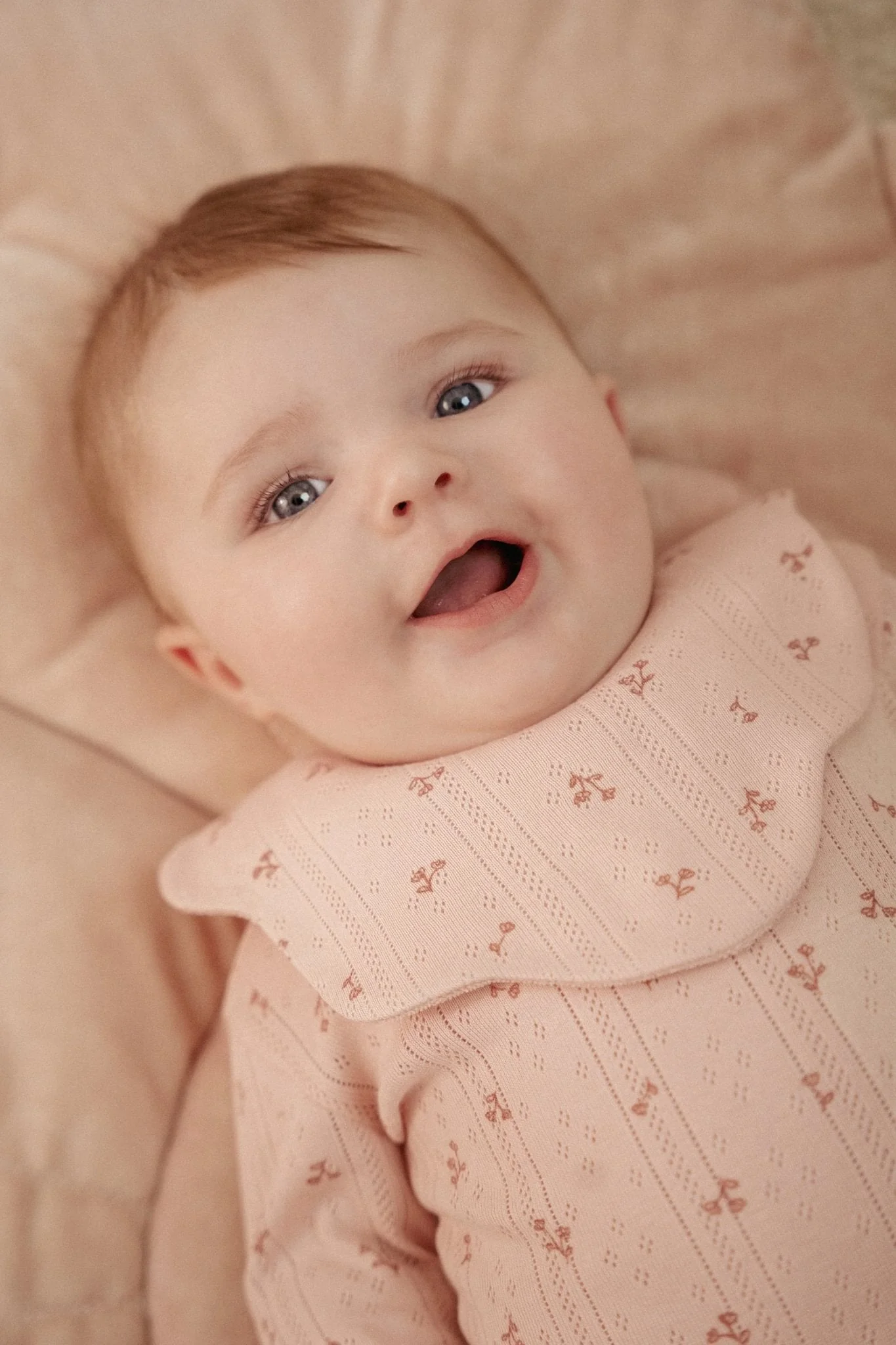 Little Dutch Romper Lange Mouw | Fairy Flowers Roze - Image 3