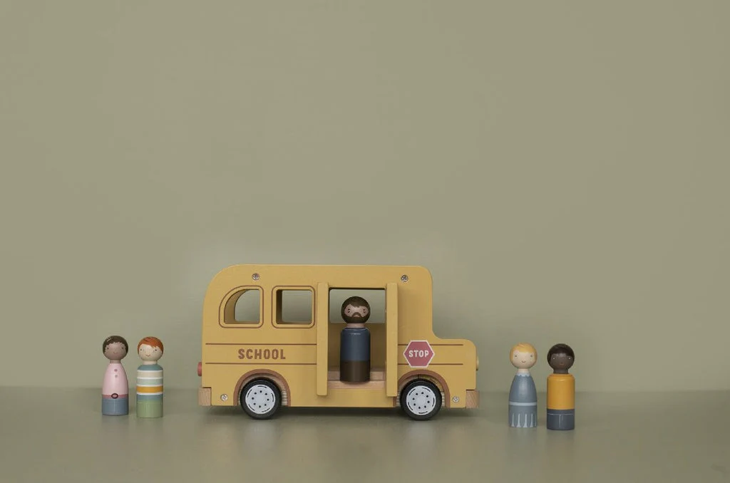 Little Dutch Schoolbus Met Poppetjes - Image 4