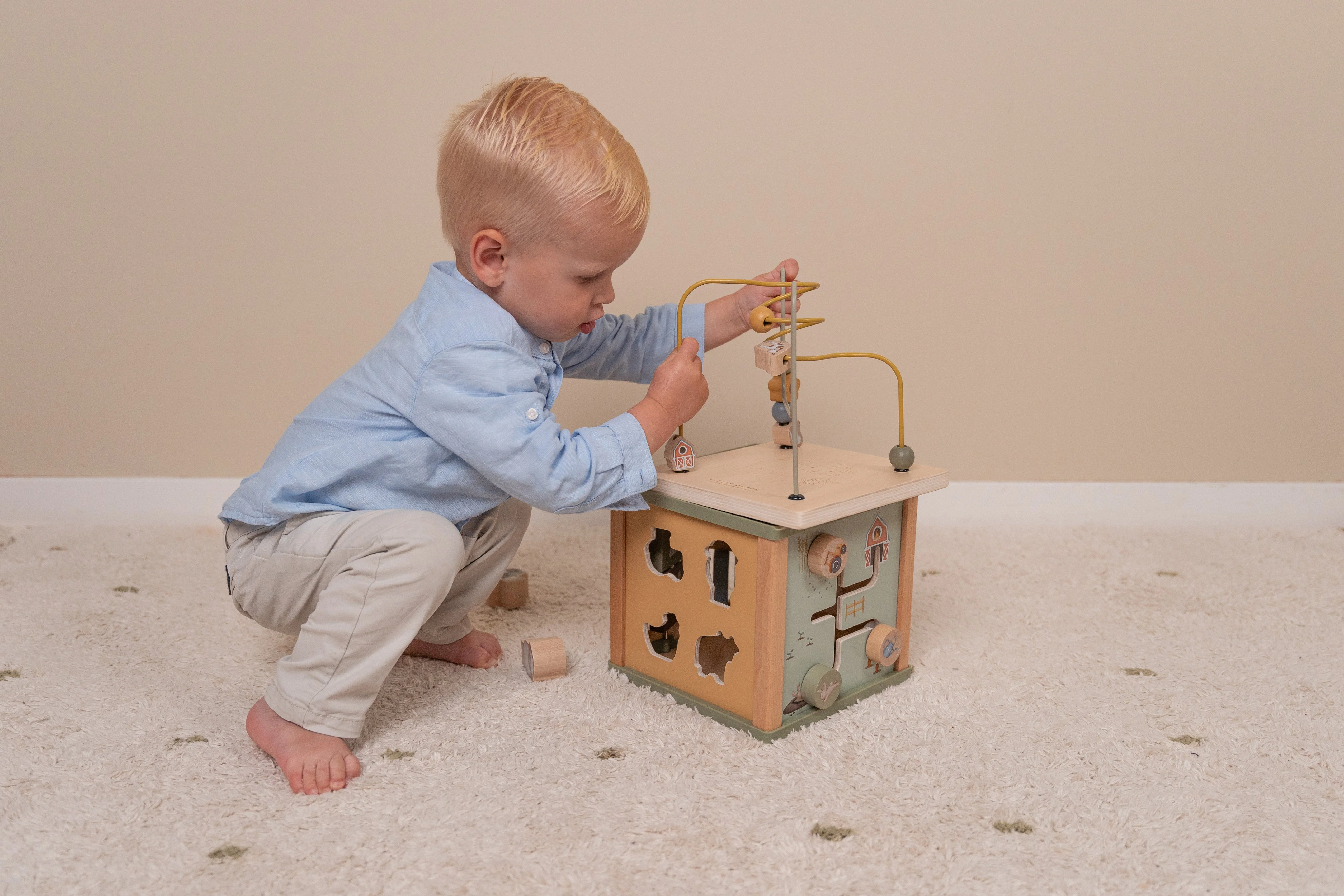 Little Dutch Houten Activiteiten Spiraal | Little Farm - Image 7