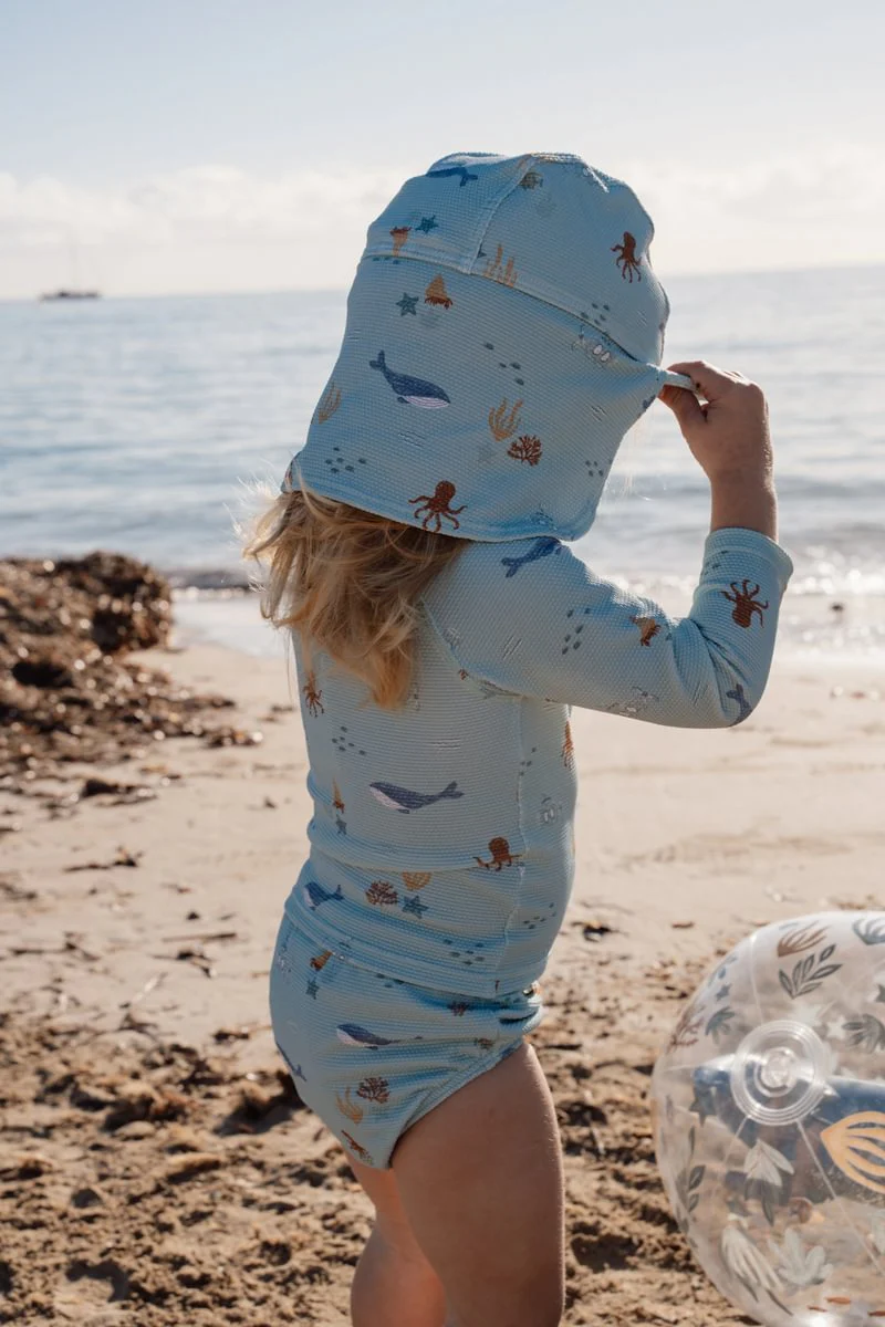 Little Dutch UV Zwemshirt Lange Mouwen | Ocean Friends - Image 12