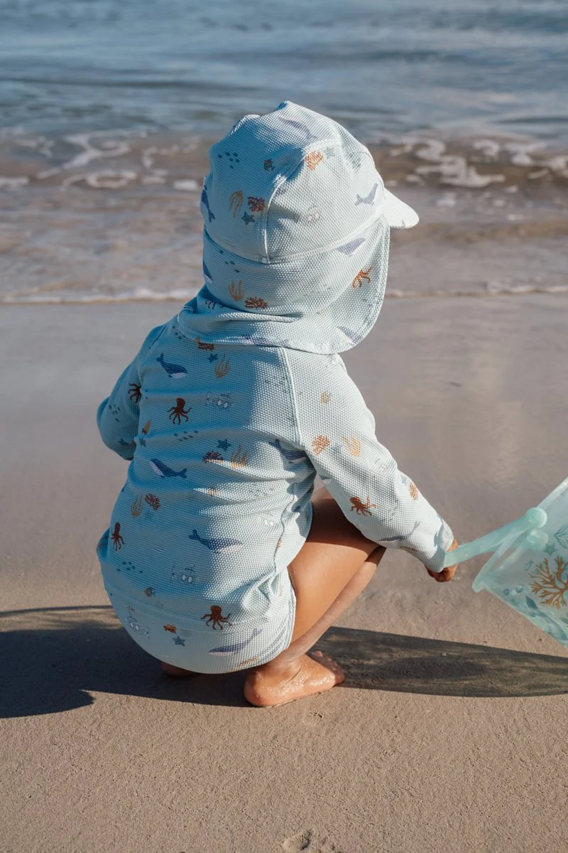 Little Dutch UV Zwemshirt Lange Mouwen | Ocean Friends - Image 22