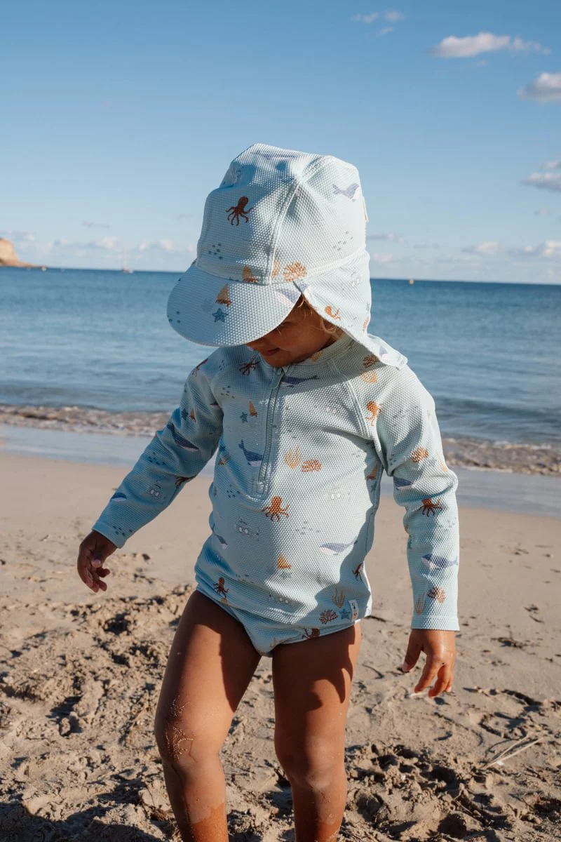 Little Dutch UV Zwemshirt Lange Mouwen | Ocean Friends - Image 26
