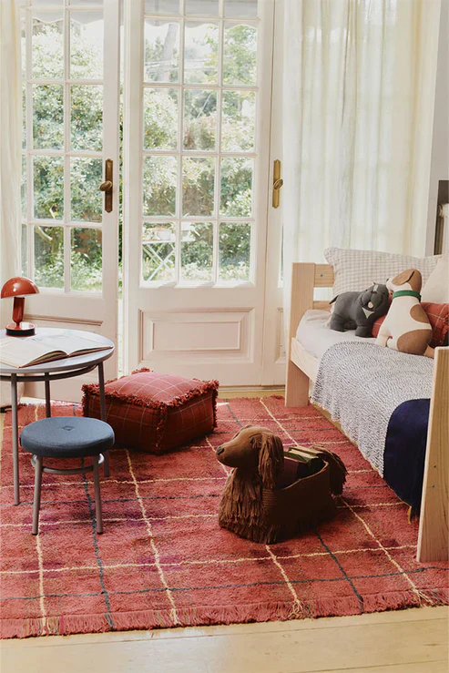 Lorena Canals Pouffe | Mapple Red - Image 3