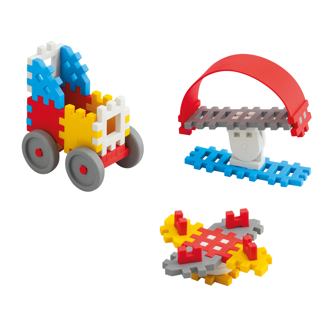 Marioinex Mini Waffle | 35 Pcs Constructor (Blue)