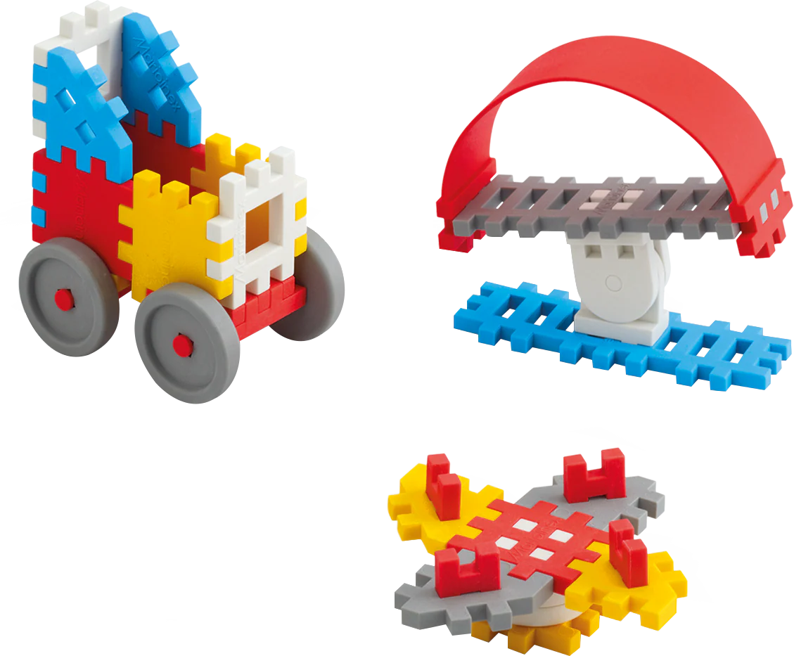 Marioinex Mini Waffle | 35 Pcs Constructor (Blue) - Image 2