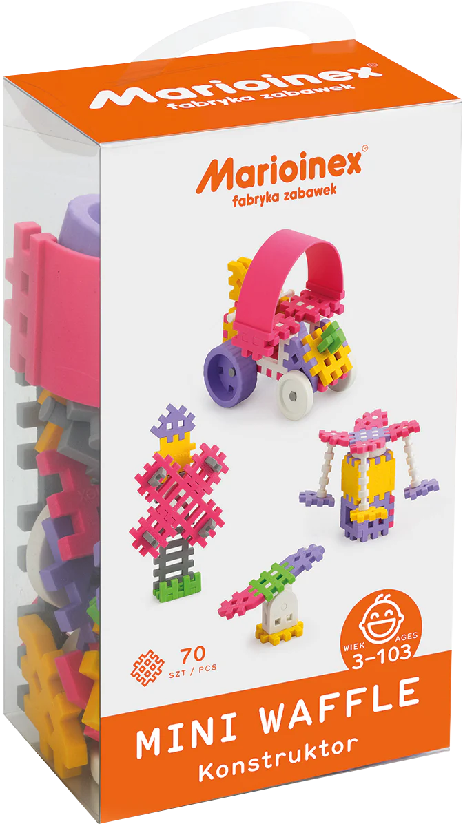 Marioinex Mini Waffle | 70 Pcs Constructor (Roos)
