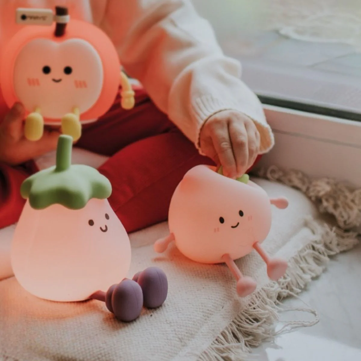 Mary's Led Nachtlamp | Peach - Image 2