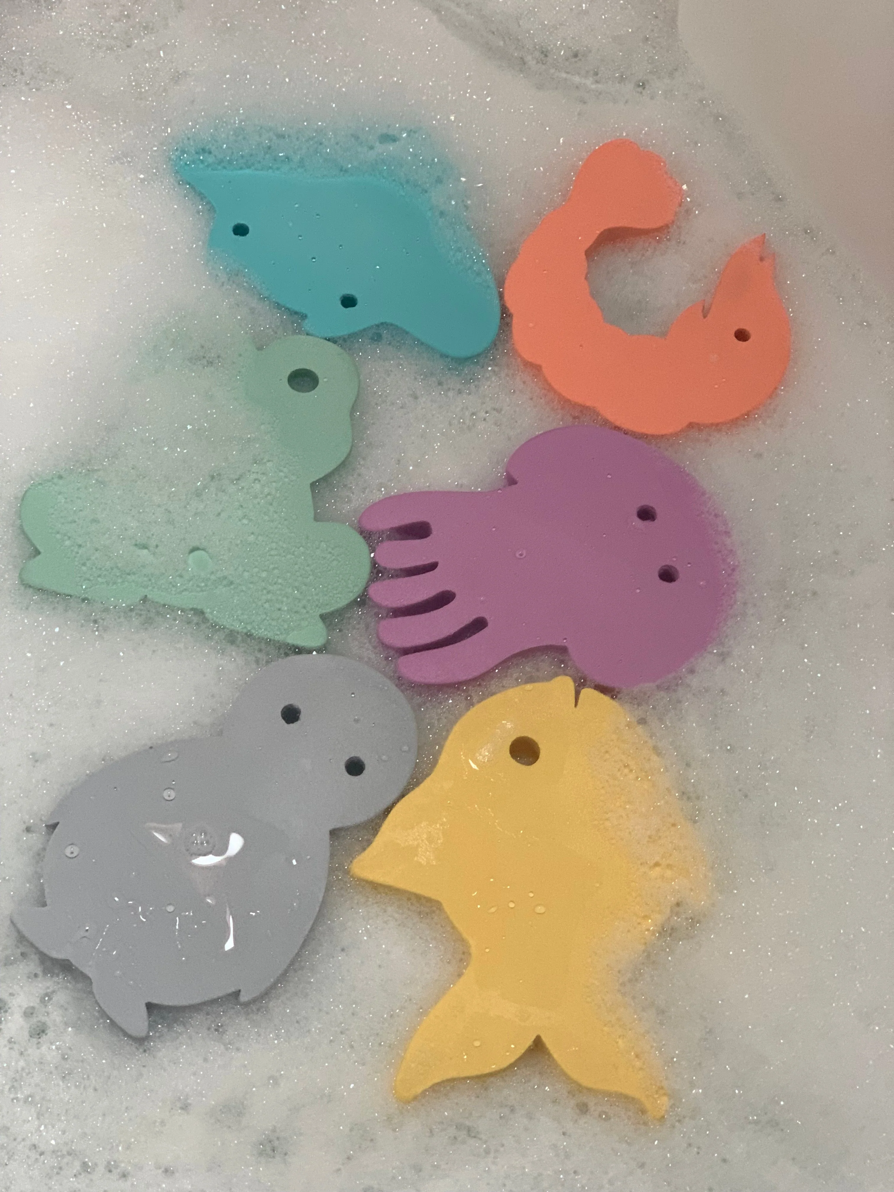Moes Play Set 6 Foam Badspeeltjes Waterfun Jumbo - Image 5