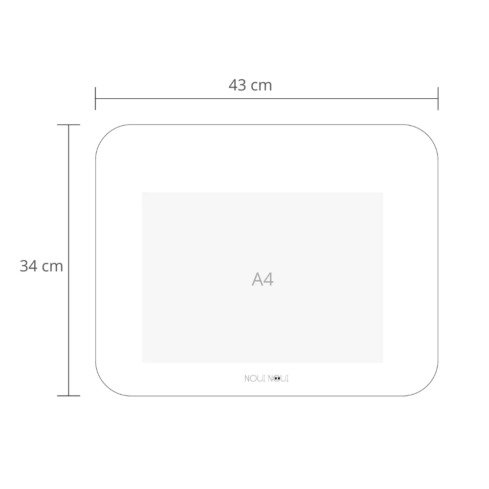 Noui Noui Placemat 43x34cm | Dusty Olive - Image 2