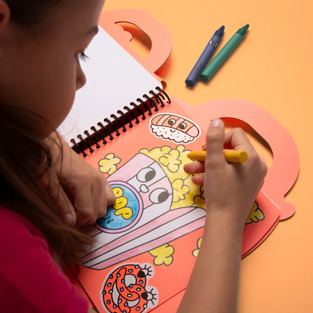 Omy Super Kleur- & Stickerboek | Yummy - Image 3