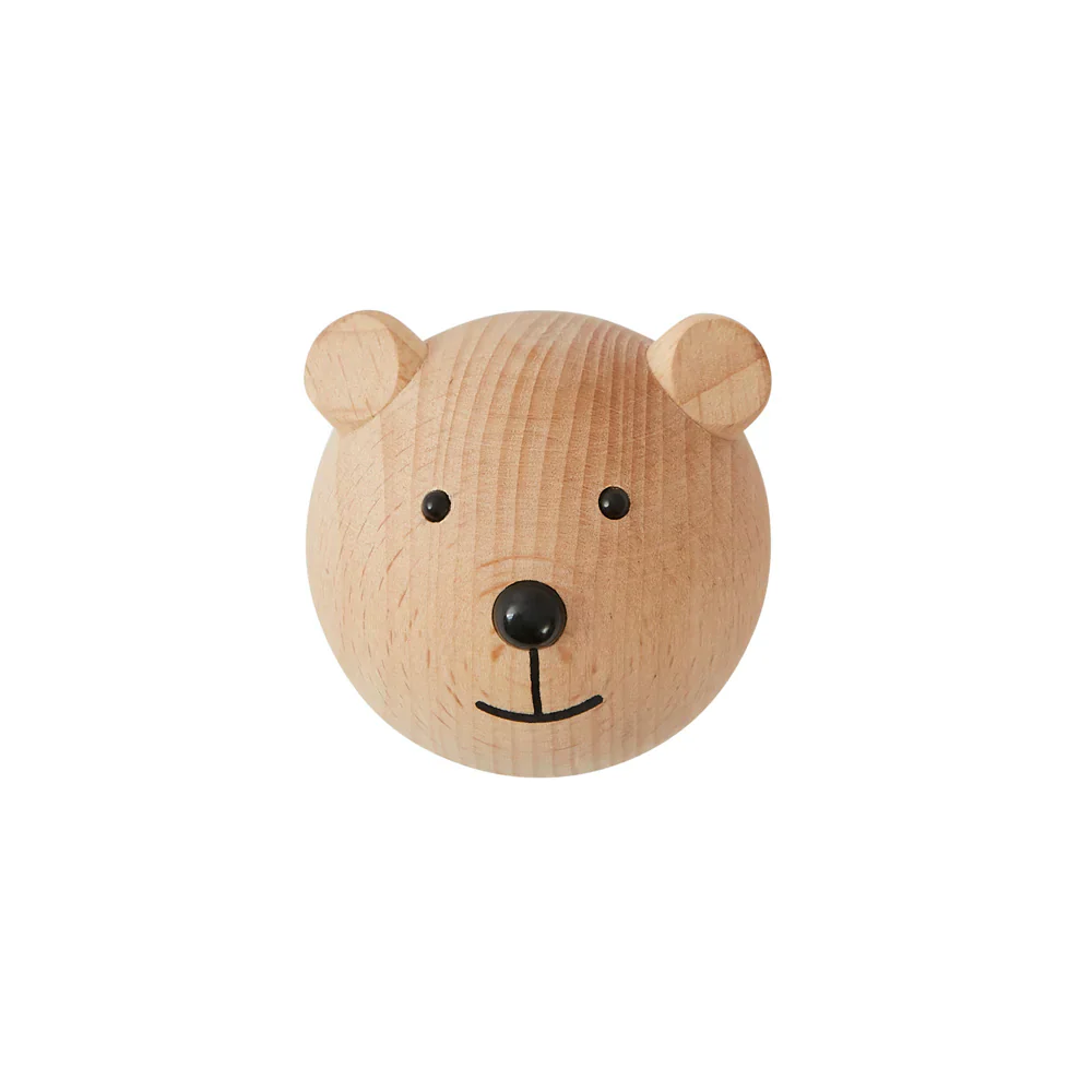 OYOY Living Mini Wandhaakje | Bear Nature