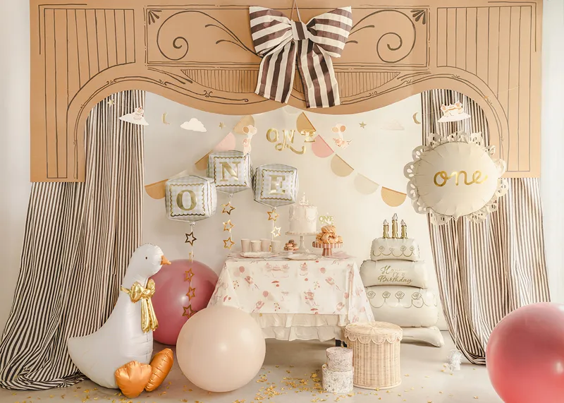 Party Deco Folie Ballon Rechtopstaand XL | Gans 72x91cm - Image 2
