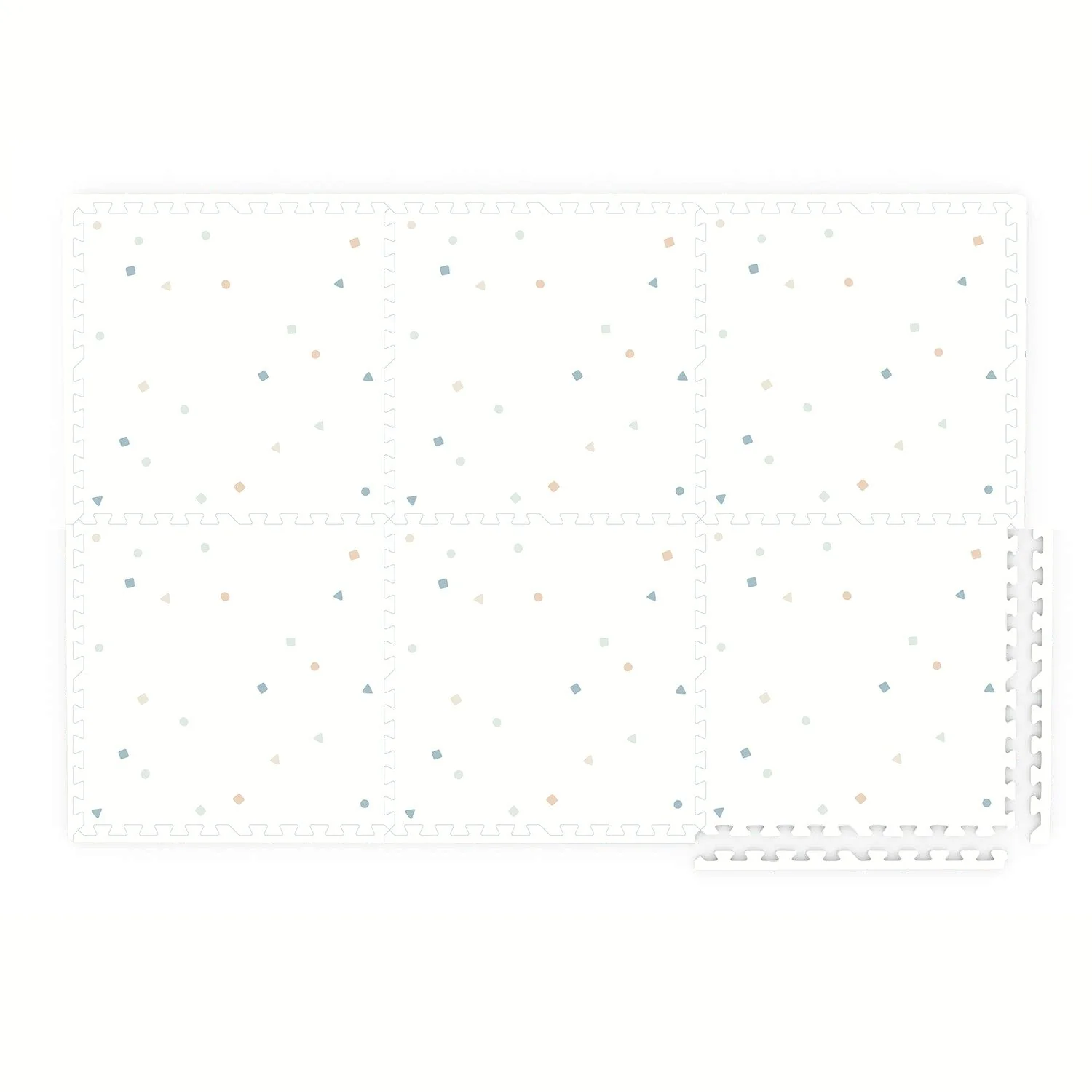 Play & Go EEVAA 2-In-1 Speeltapijt Puzzelmat & Opbergbox | Wereldkaart Kleur 120x180cm - Image 4