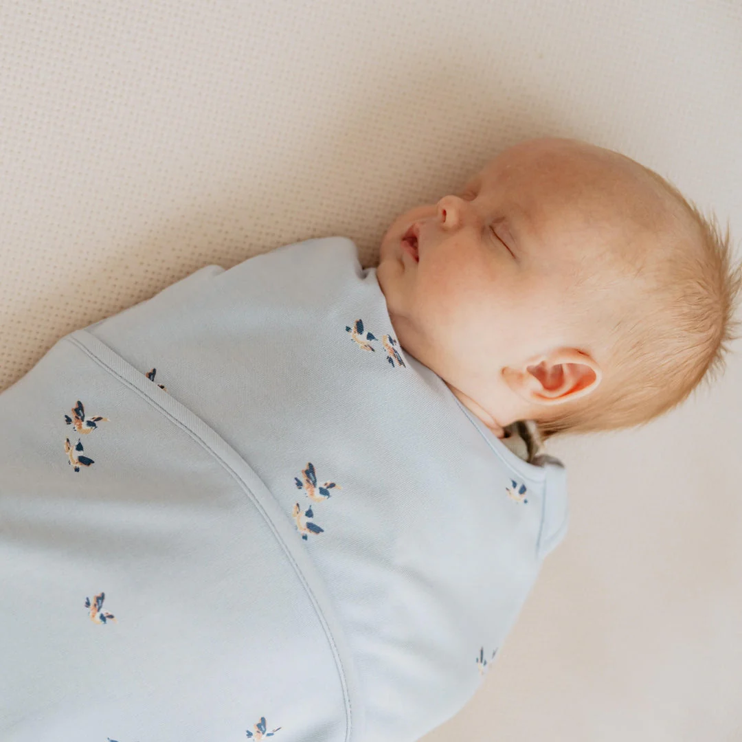 Puckababy Inbakerslaapzak Piep - 0/3 M - Cotton | Birds - Image 2