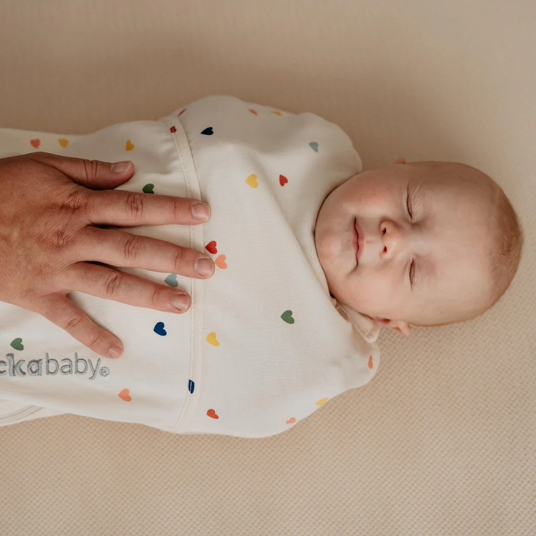 Puckababy Inbakerslaapzak Piep - 0/3 M - Cotton | Hearts Confetti - Image 4